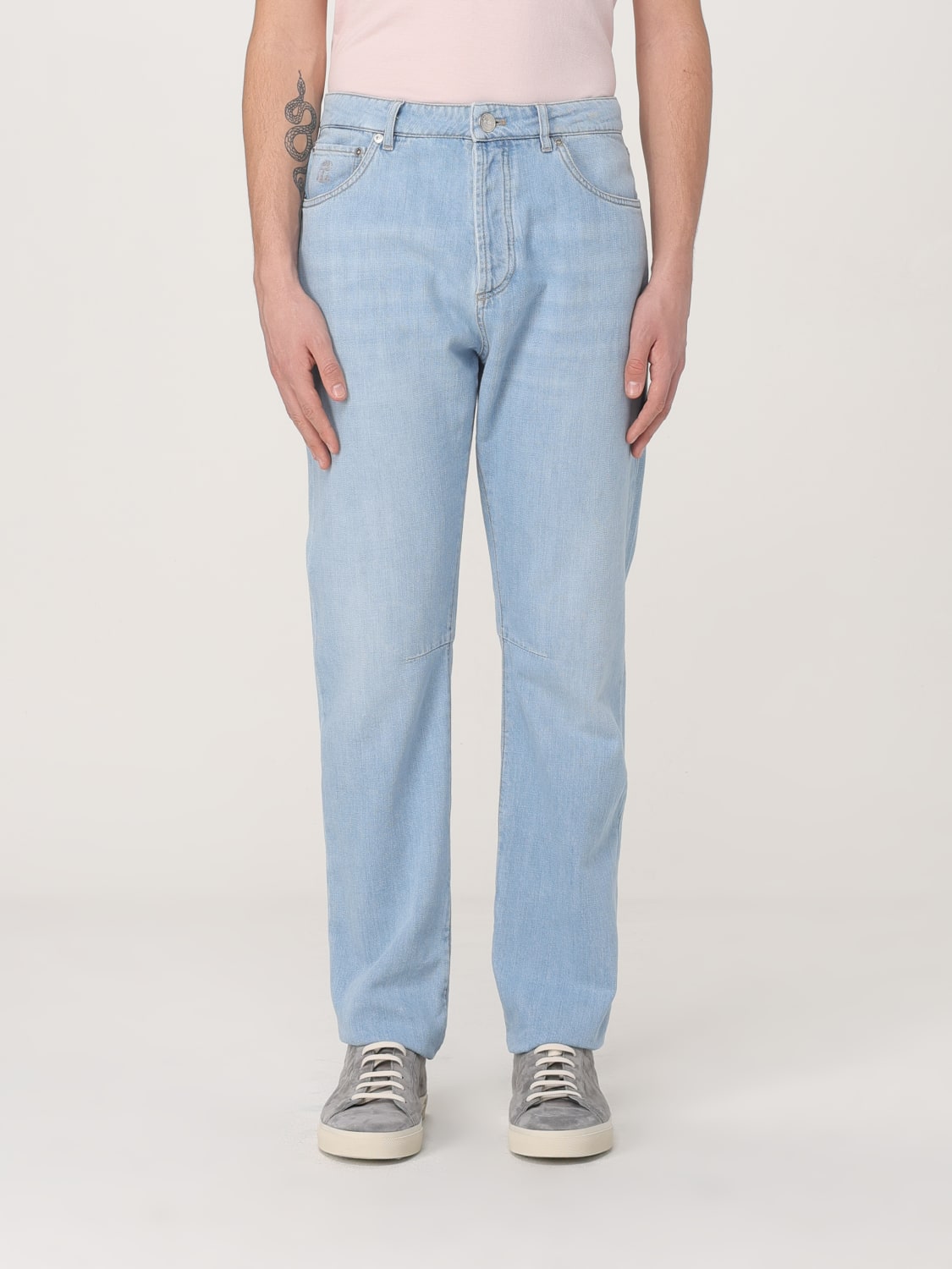 BRUNELLO CUCINELLI: Jeans men - Blue | Brunello Cucinelli