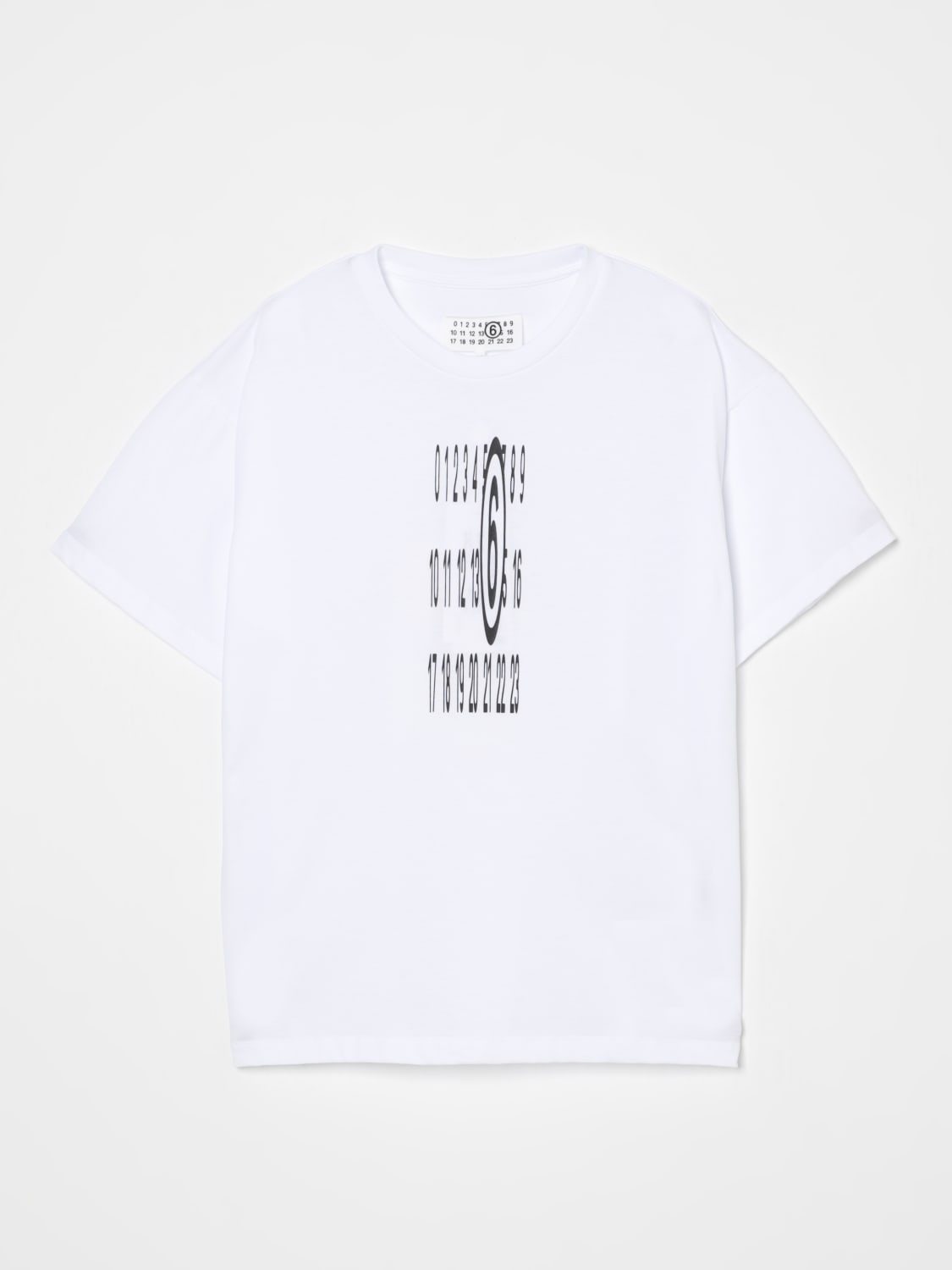 MM6 MAISON MARGIELA T-SHIRT: T-shirt kinder Mm6 Maison Margiela, Weiß - Img 1