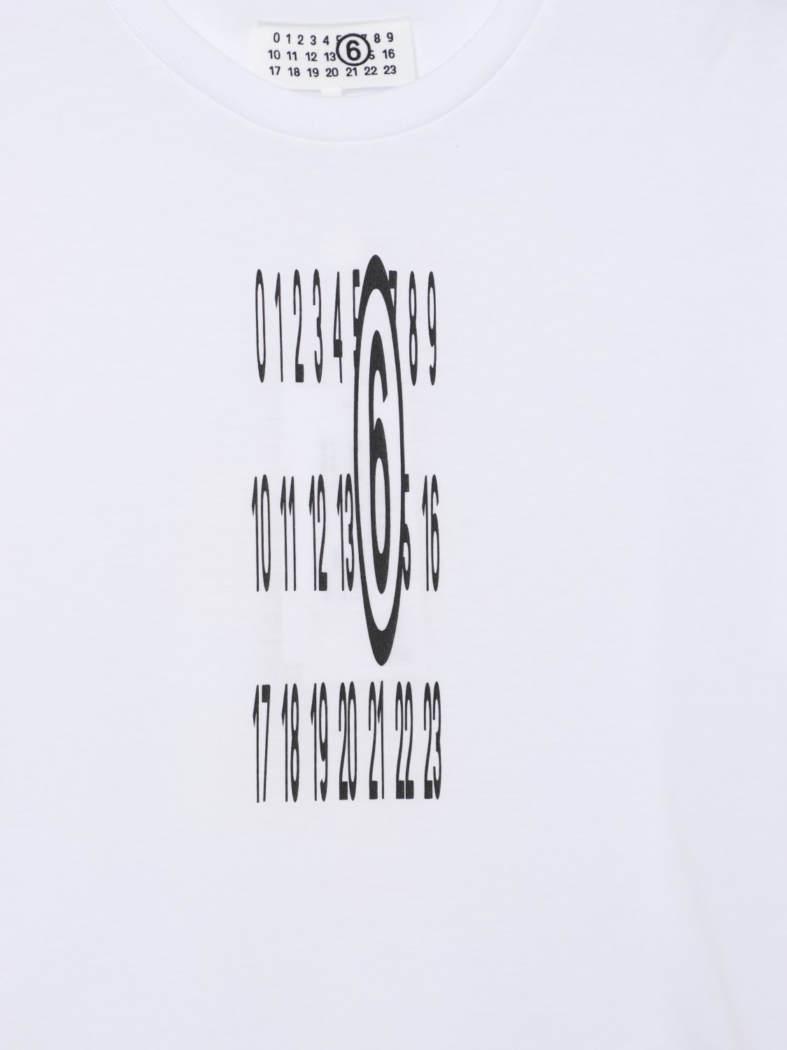 MM6 MAISON MARGIELA T-SHIRT: T-shirt kinder Mm6 Maison Margiela, Weiß - Img 3