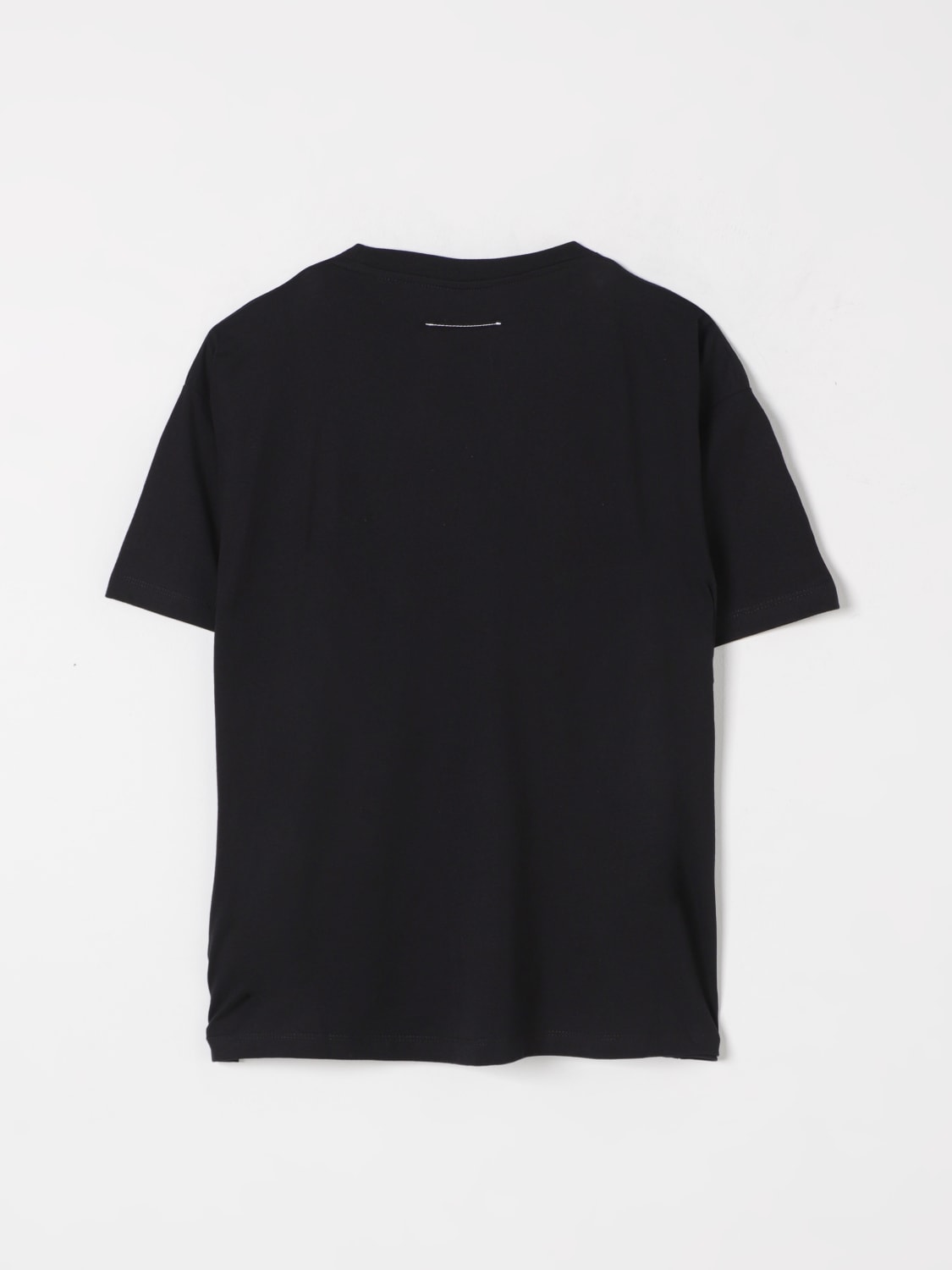 MM6 MAISON MARGIELA T-SHIRT: T-shirt kinder Mm6 Maison Margiela, Schwarz - Img 2