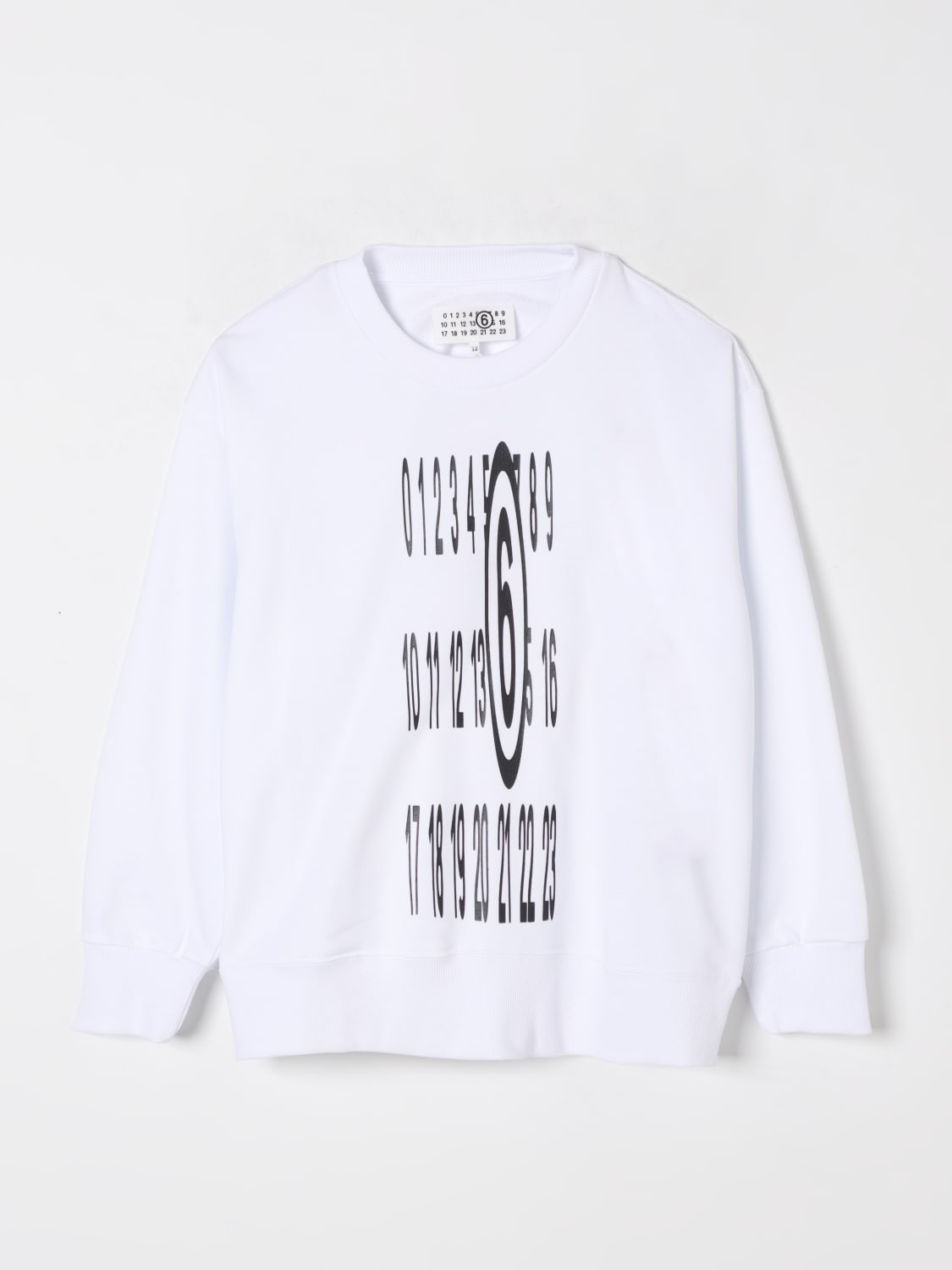 MM6 MAISON MARGIELA СВИТЕР: Свитер Детское Mm6 Maison Margiela, Белый - Img 1