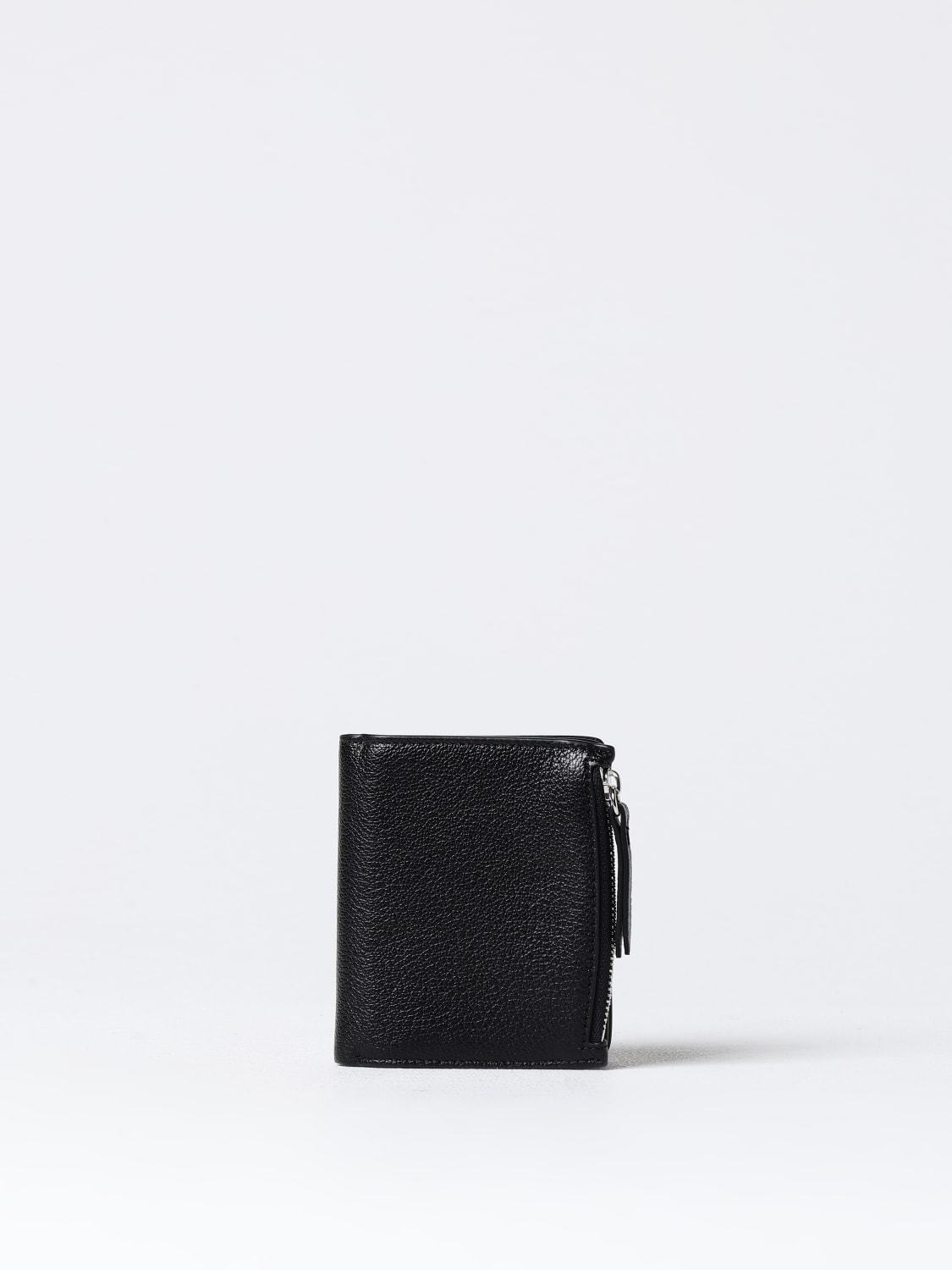 MAISON MARGIELA: Portafoglio Four Stitch in pelle a grana