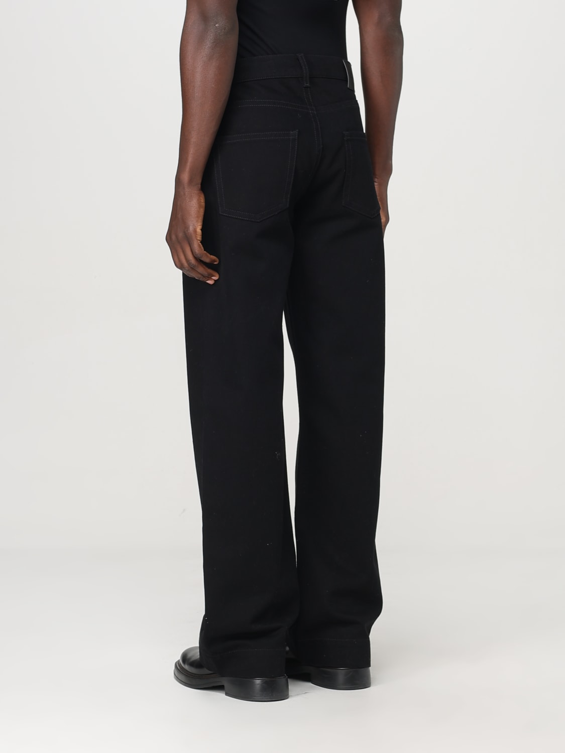 MCQUEEN JEANS: Jeans men McQueen, Black - Img 3
