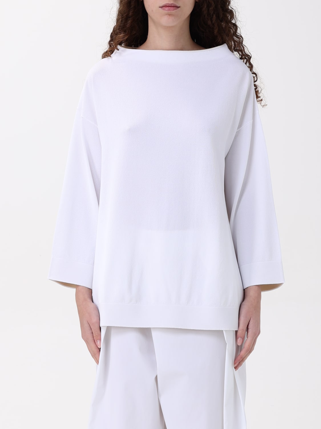 LIVIANA CONTI PULL: Pull femme Liviana Conti, Blanc - Img 1