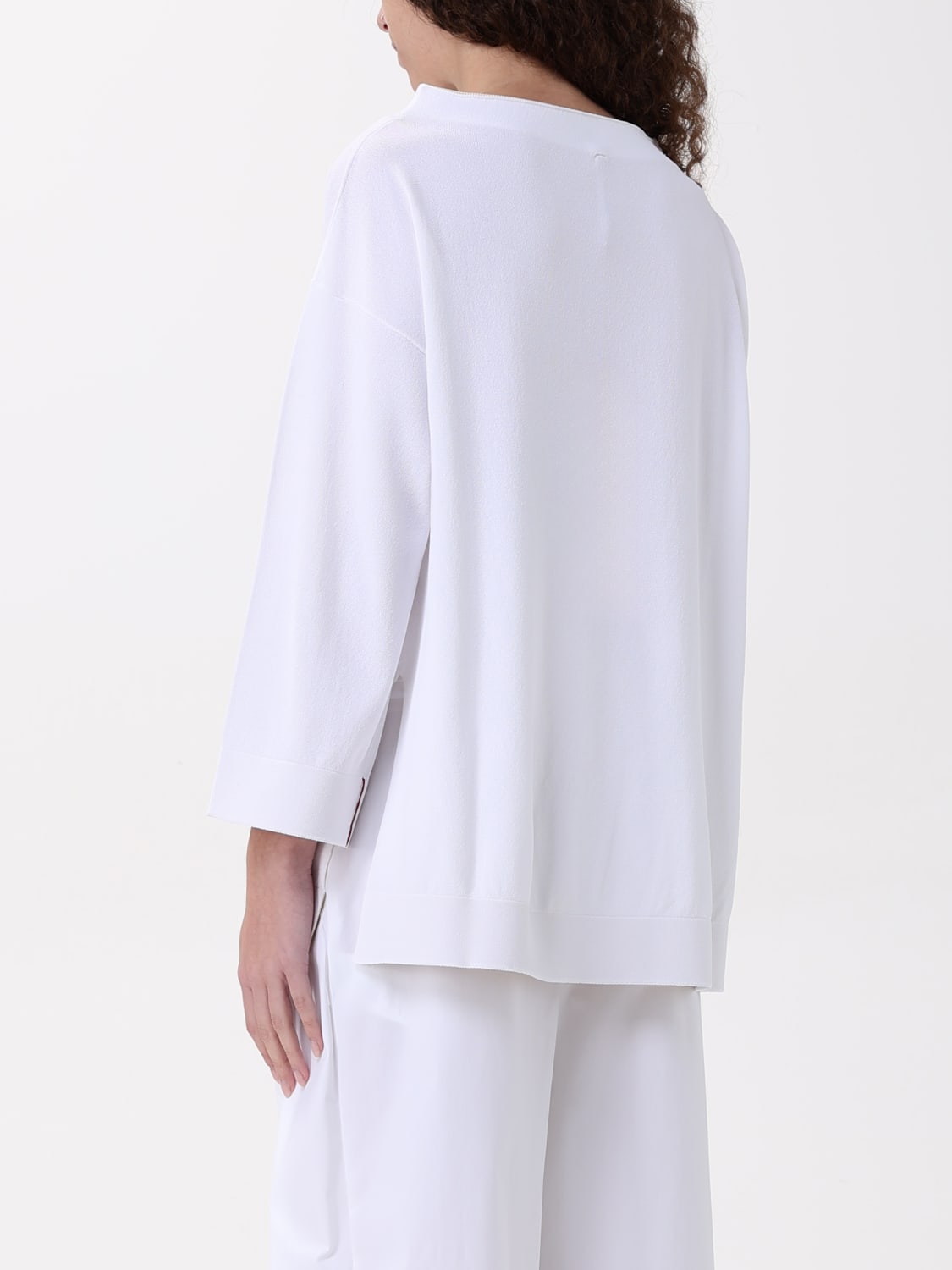 LIVIANA CONTI PULL: Pull femme Liviana Conti, Blanc - Img 2