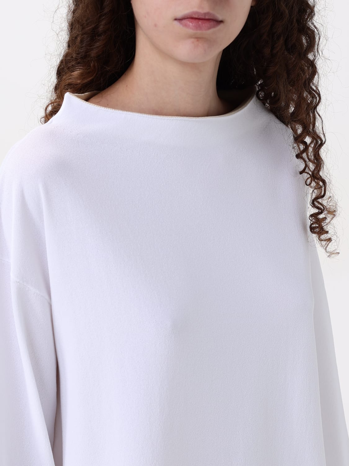 LIVIANA CONTI PULL: Pull femme Liviana Conti, Blanc - Img 3