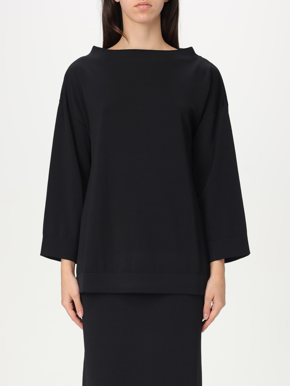 LIVIANA CONTI SWEATER: Sweater woman Liviana Conti, Black 1 - Img 1