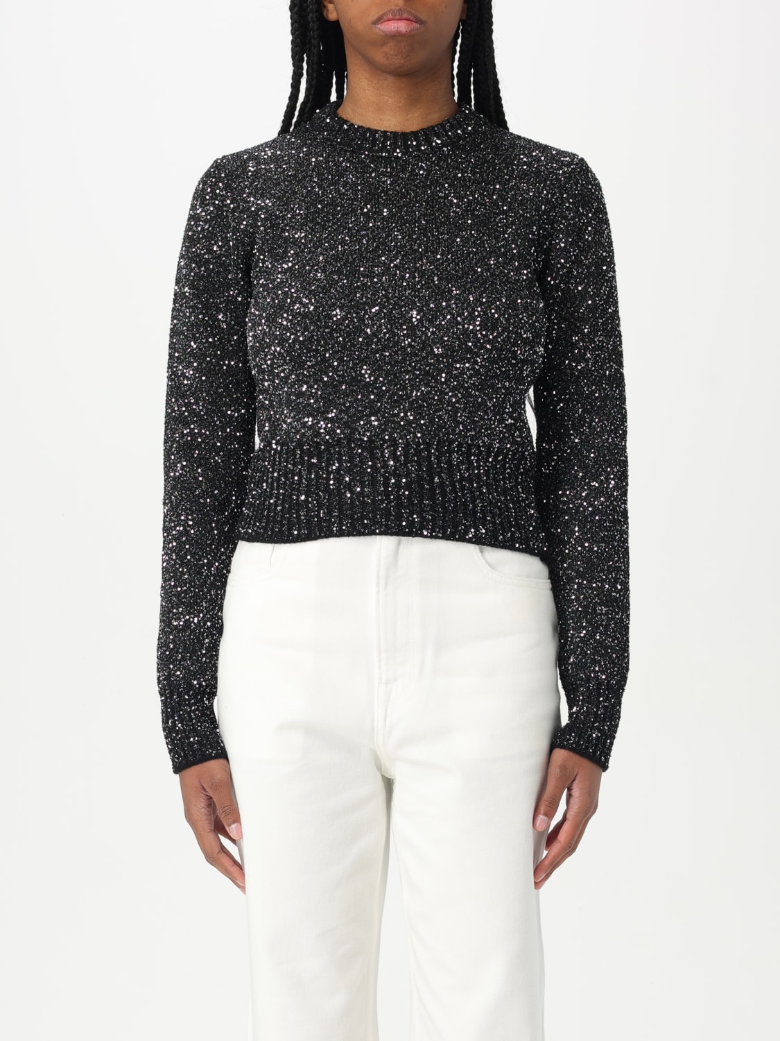 GOLDEN GOOSE JERSEY: Sudadera mujer Golden Goose, Negro - Img 1