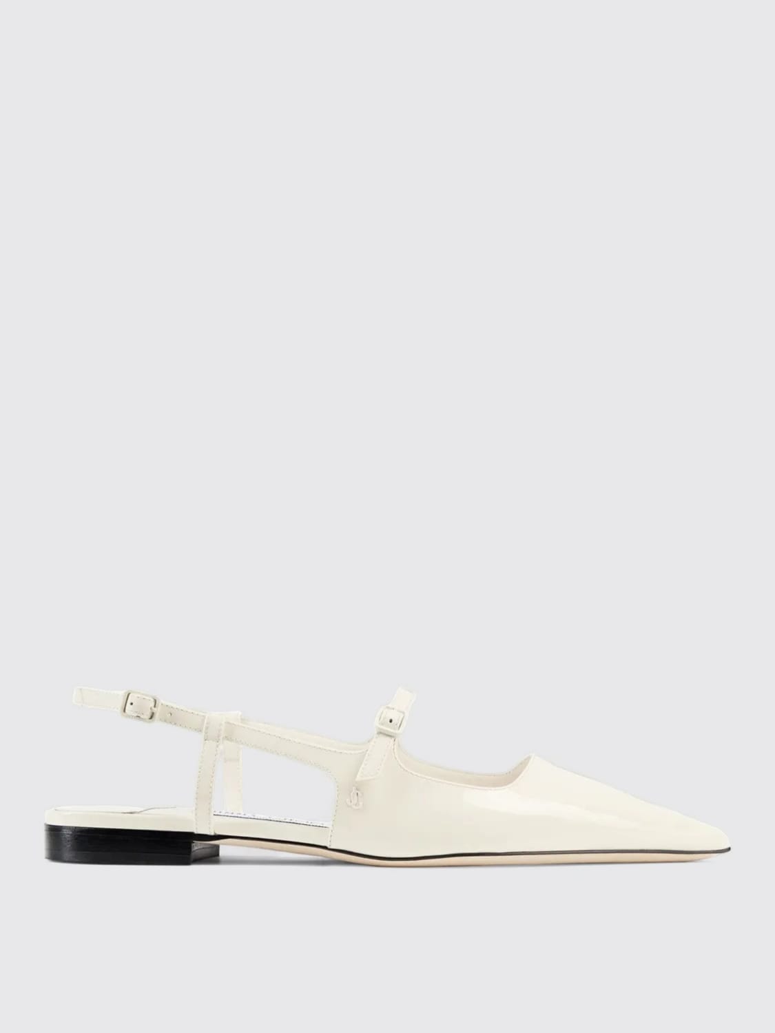 JIMMY CHOO BALLERINE: Ballerines femme Jimmy Choo, Blanc - Img 1