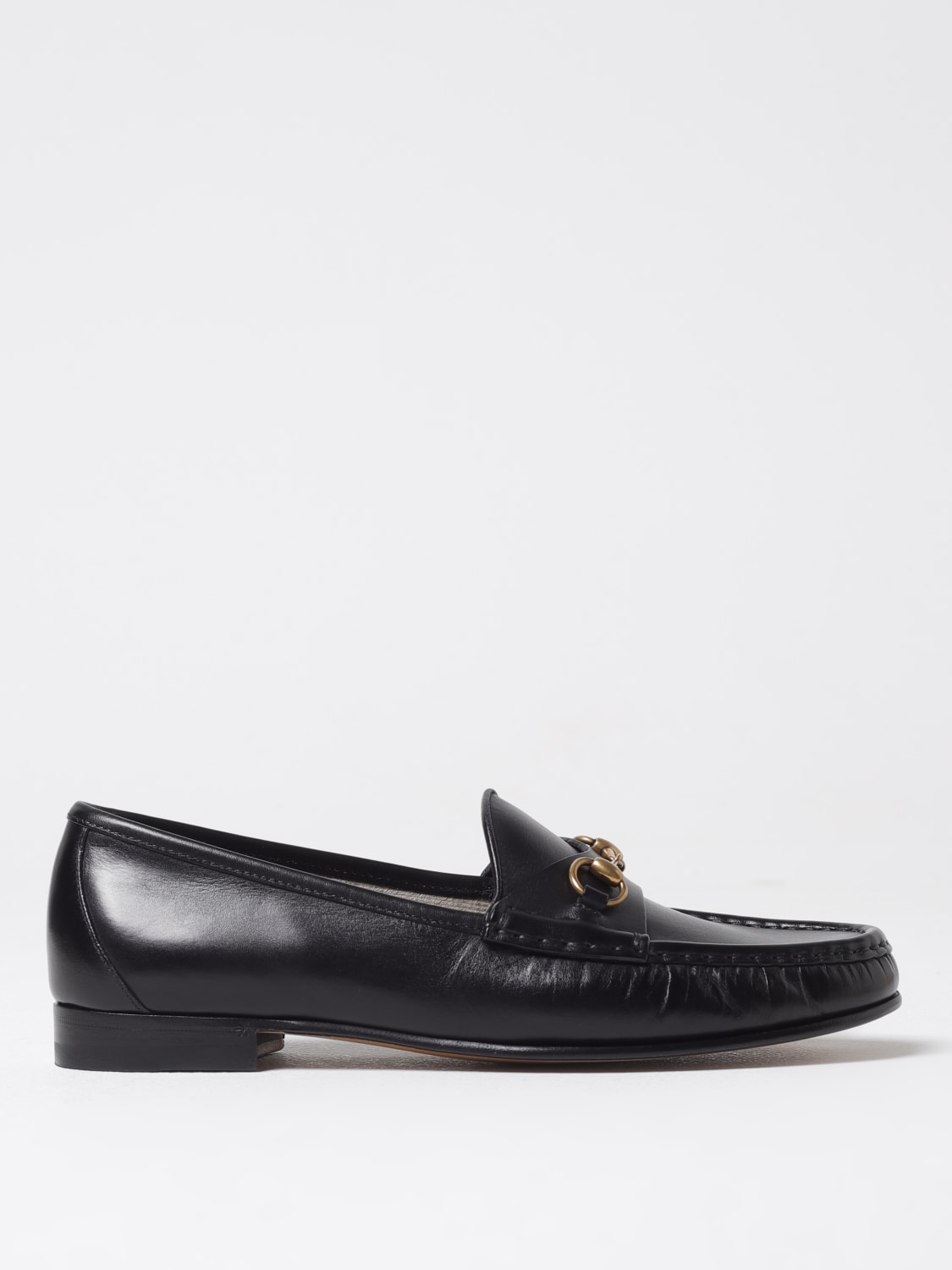GUCCI モカシン　MOCASSINO PELLE SUOLA CUOLO Mocassino Horsebit 1953 uomo in pelle marrone | GUCCI® IT