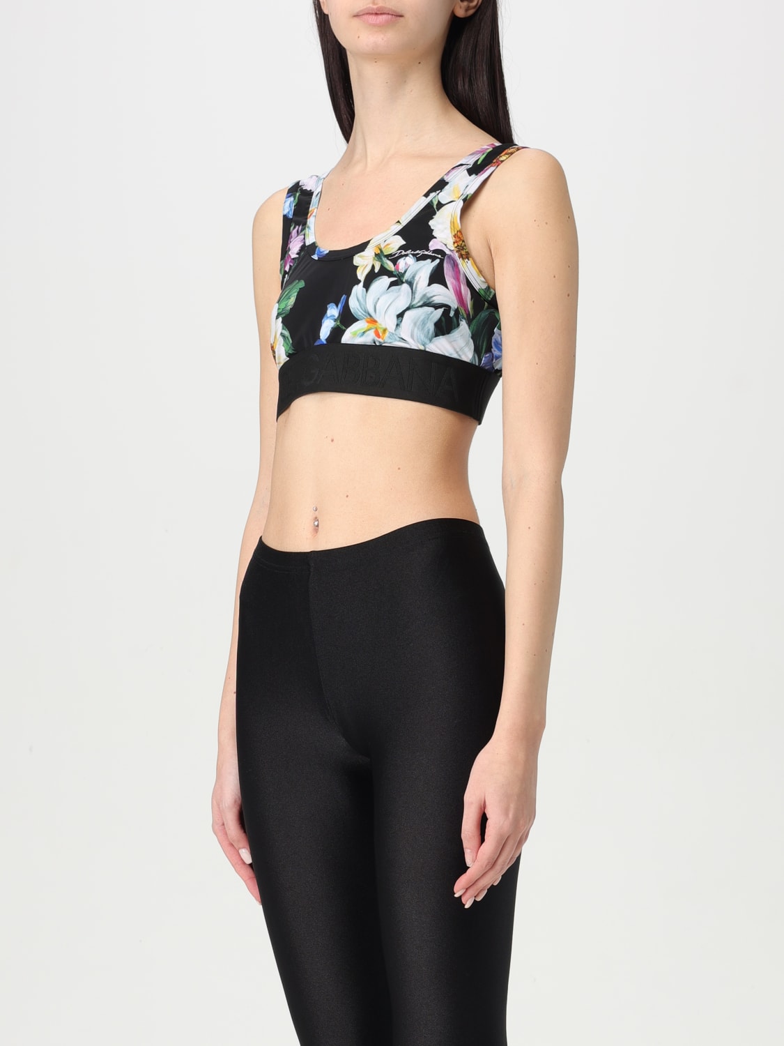 DOLCE & GABBANA TOP: Top damen Dolce & Gabbana, Schwarz - Img 3