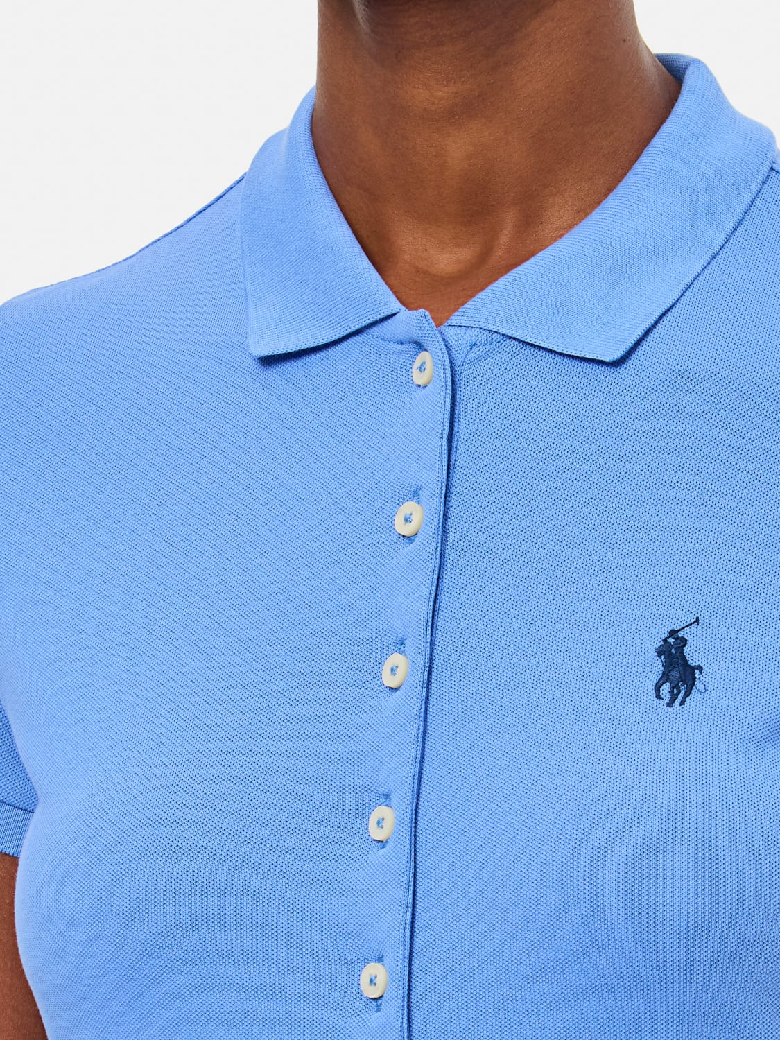 Tシャツ・カットソー POLO RALPH LAUREN Woman Polo Shirt Blue 1 211939272 005 POLO RALPH LAUREN: Shirt woman - Blue 1 | Polo Ralph Lauren
