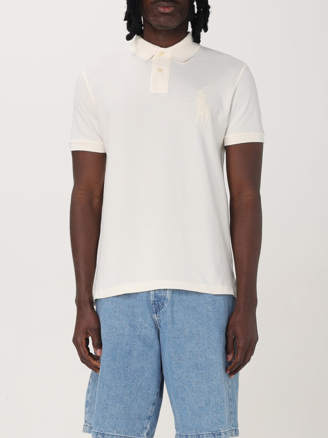 POLO RALPH LAUREN POLO SHIRT: Polo shirt men Polo Ralph Lauren, White - Img 1