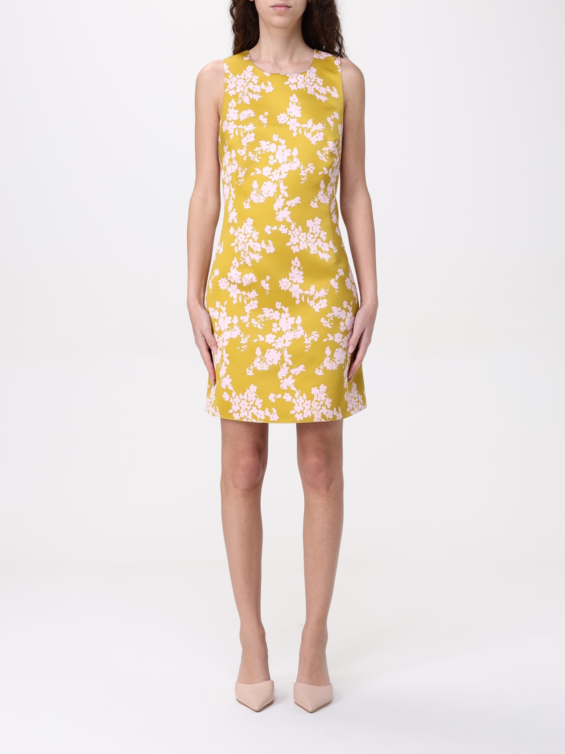 ワンピース ELISABETTA FRANCHI Woman Dress Yellow AB759 DJ4 ELISABETTA FRANCHI: Dress woman - Yellow | Elisabetta