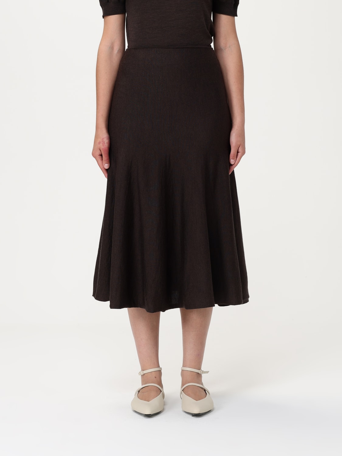 KHAITE SKIRT: Skirt woman Khaite, Black - Img 1