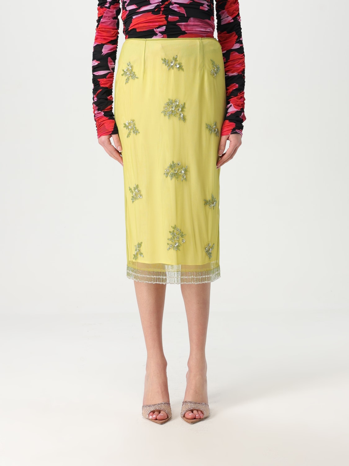 スカート BLUMARINE Woman Skirt Yellow 2G226A C4592 BLUMARINE: Skirt woman - Yellow | Blumarine skirt 2G226A