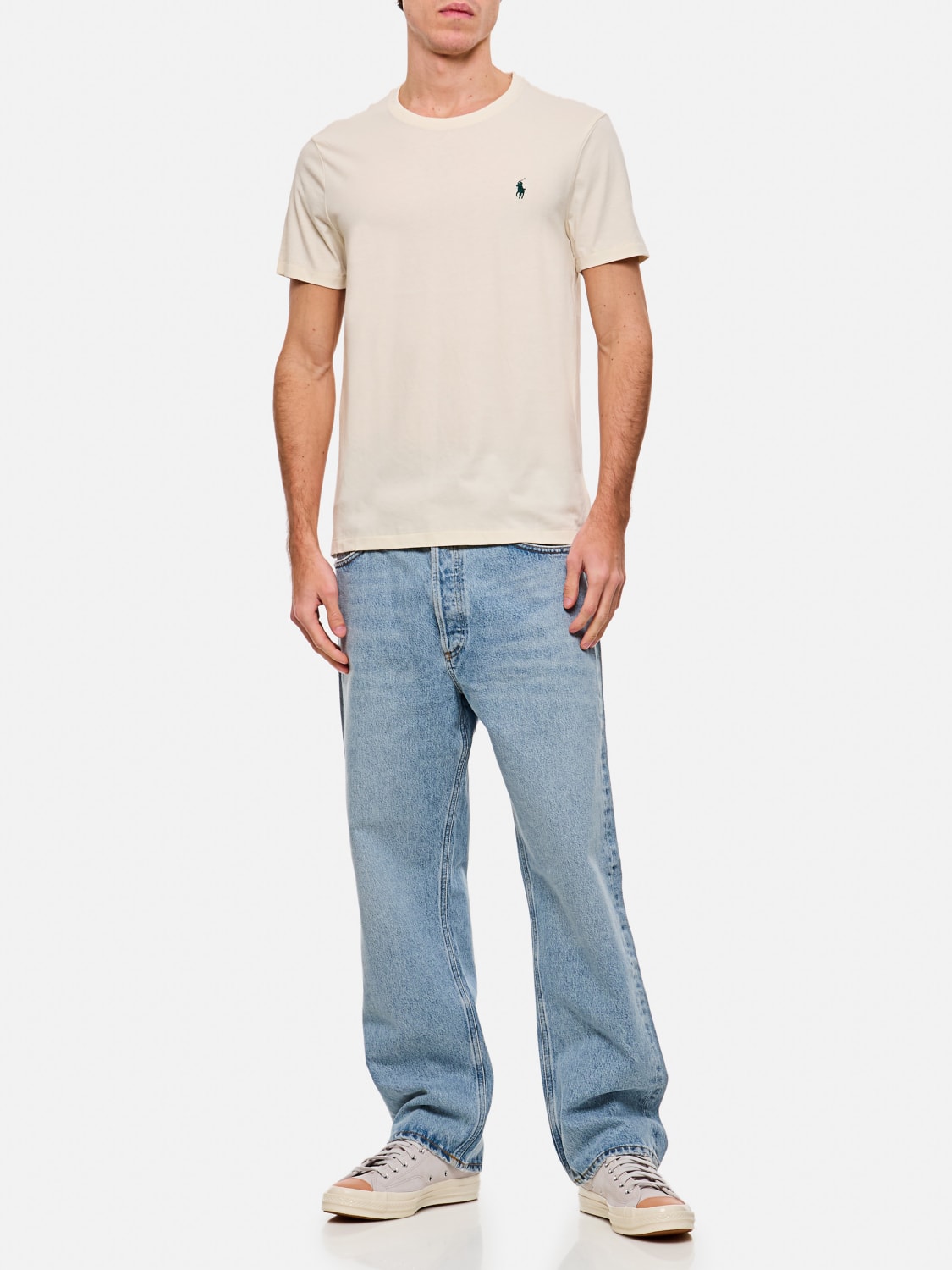 POLO RALPH LAUREN：Tシャツ メンズ - ホワイト | GIGLIO.COM