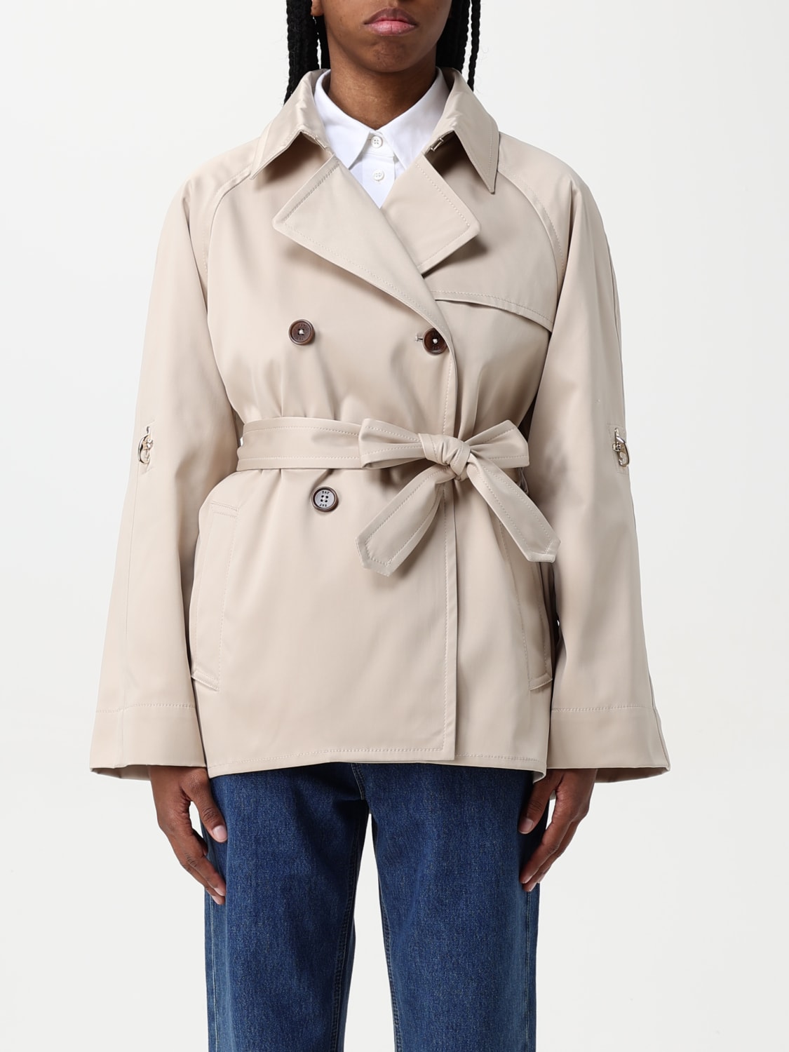 トレンチコート FAY Women Outer NAW61503030WUW C205 234979 Beige FAY: women's trench coat - Beige | Fay jacket NAW61503030WUW
