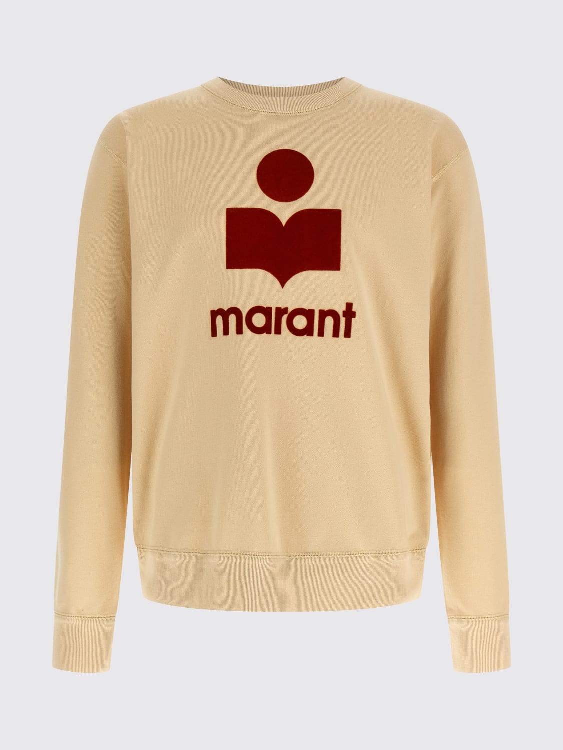 ISABEL MARANT SUDADERA: Sudadera hombre Isabel Marant, Beige - Img 1