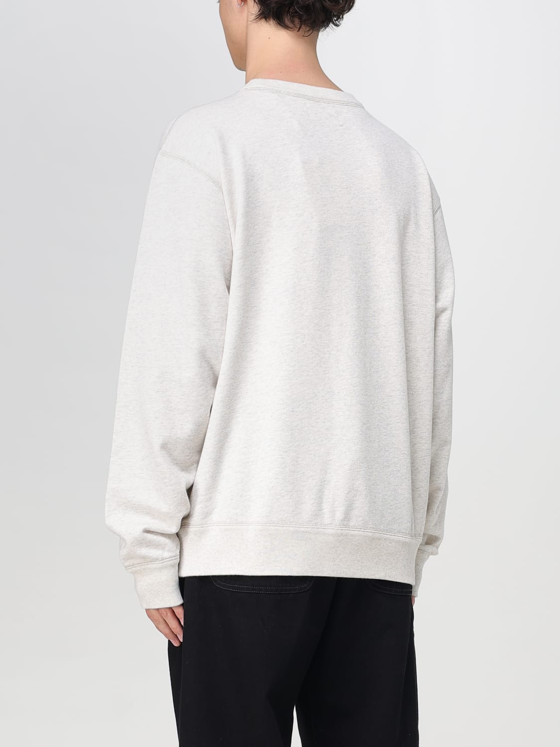 ISABEL MARANT スウェットシャツ: スウェットシャツ メンズ Isabel Marant, グレー 1 - Img 2