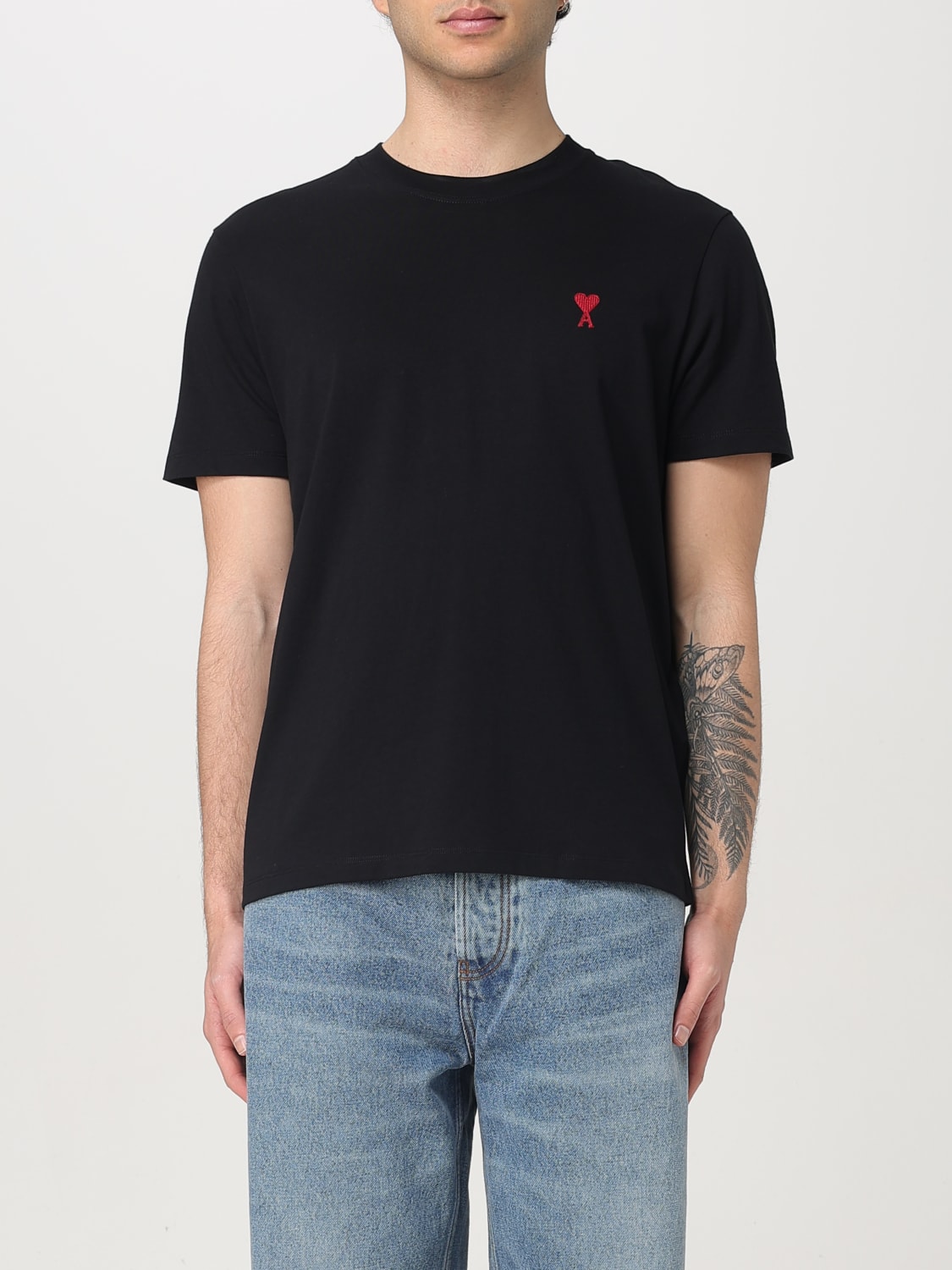AMI PARIS T-SHIRT: T-shirt men Ami Paris, Black - Img 1
