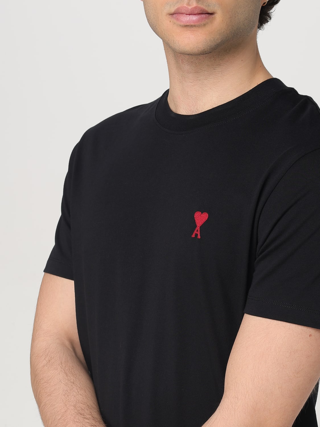 AMI PARIS T-SHIRT: T-shirt men Ami Paris, Black - Img 3