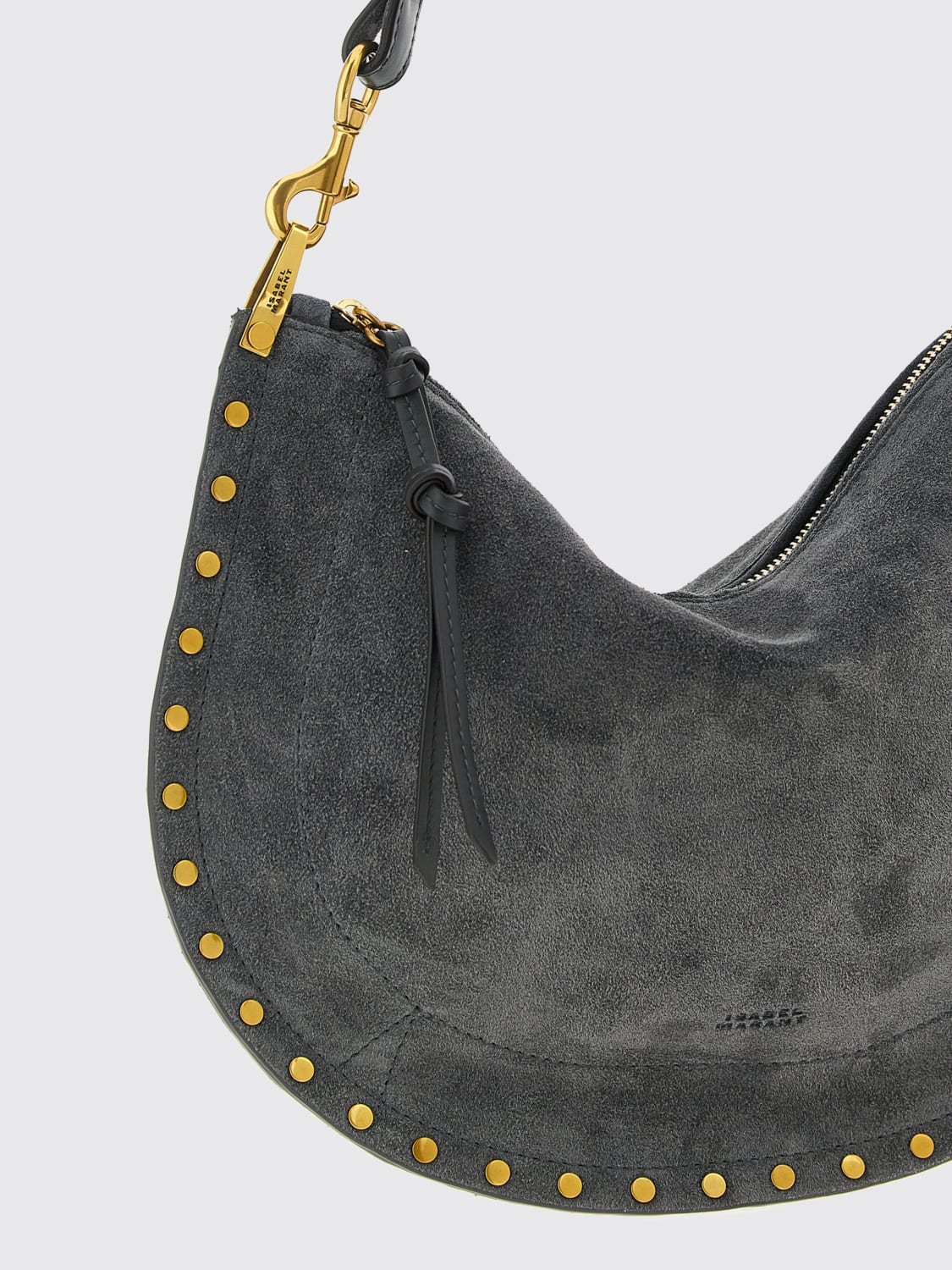 ISABEL MARANT SAC PORTÉ ÉPAULE: Sac bandoulière femme Isabel Marant, Gris - Img 3