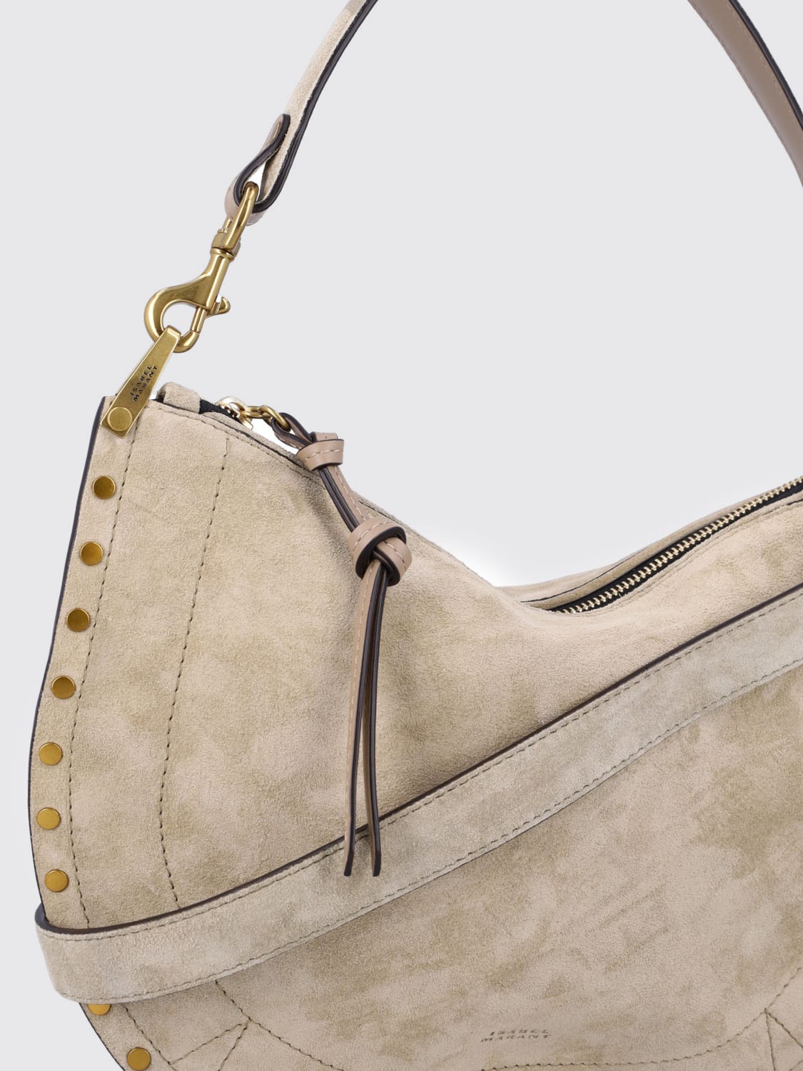 ISABEL MARANT SCHULTERTASCHE: Umhängetasche damen Isabel Marant, Beige - Img 3