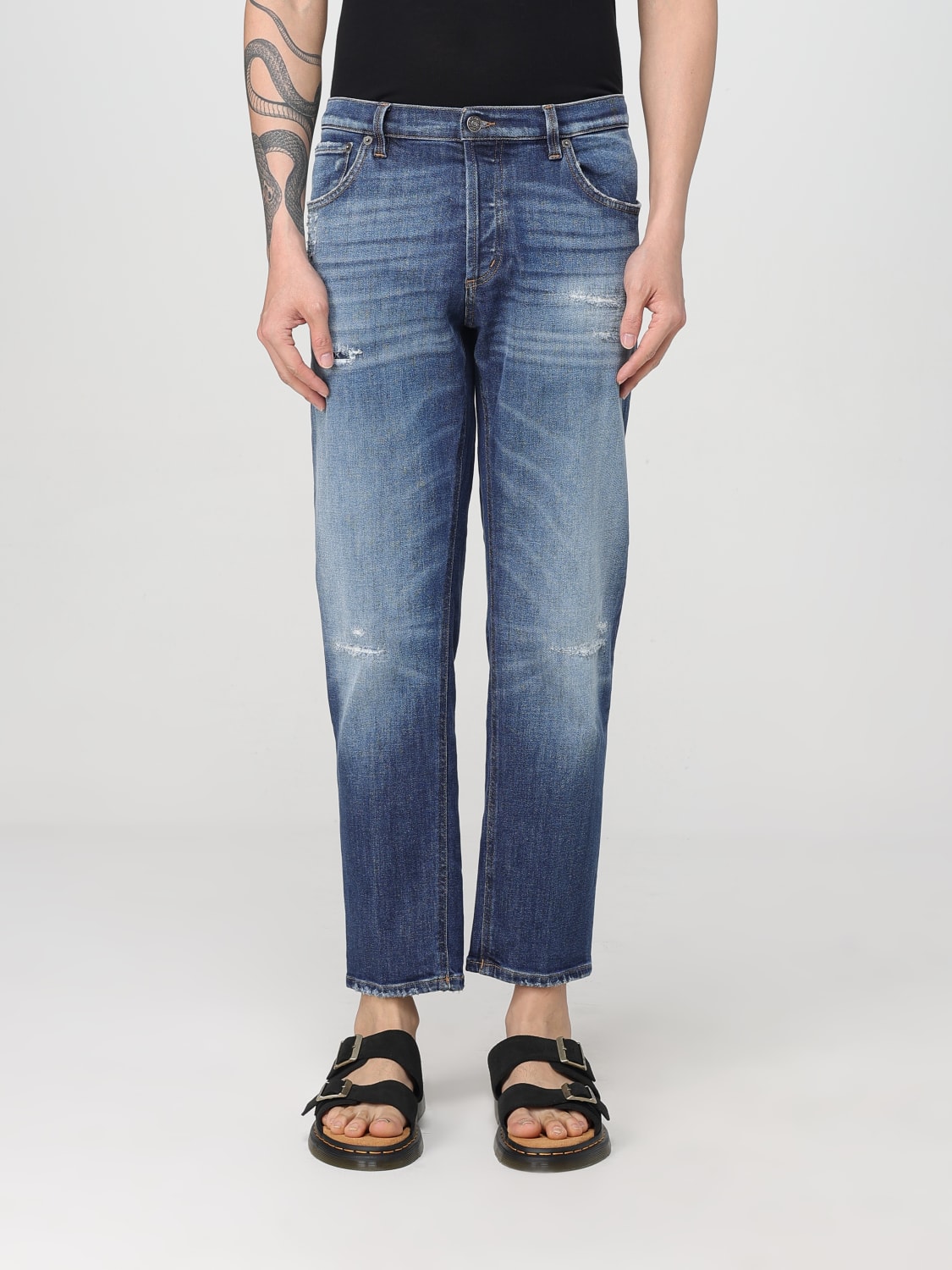 DONDUP JEANS: Hose herren Dondup, Blau - Img 1