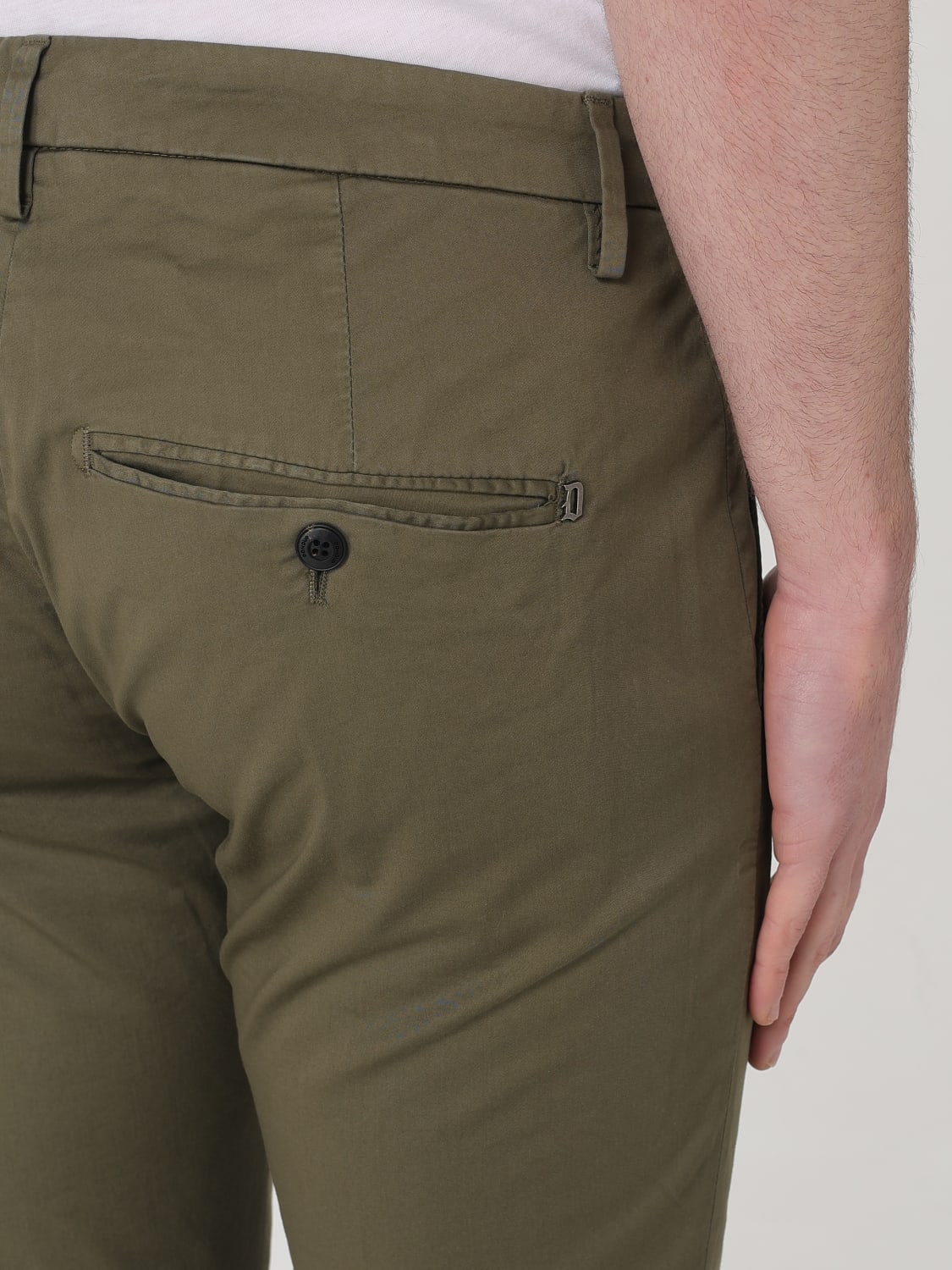 スラックス DONDUP Men Pants UP235GSE046UPTD656 Green DONDUP: Pants men - Green | Dondup pants UP235RSE036UPTD