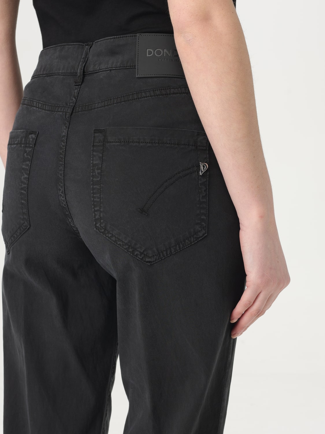 パンツ DONDUP Woman Pants Black DP066GSE046DPTD 999 DONDUP: Pants woman - Black | Dondup pants DP268BGSE068DBM5