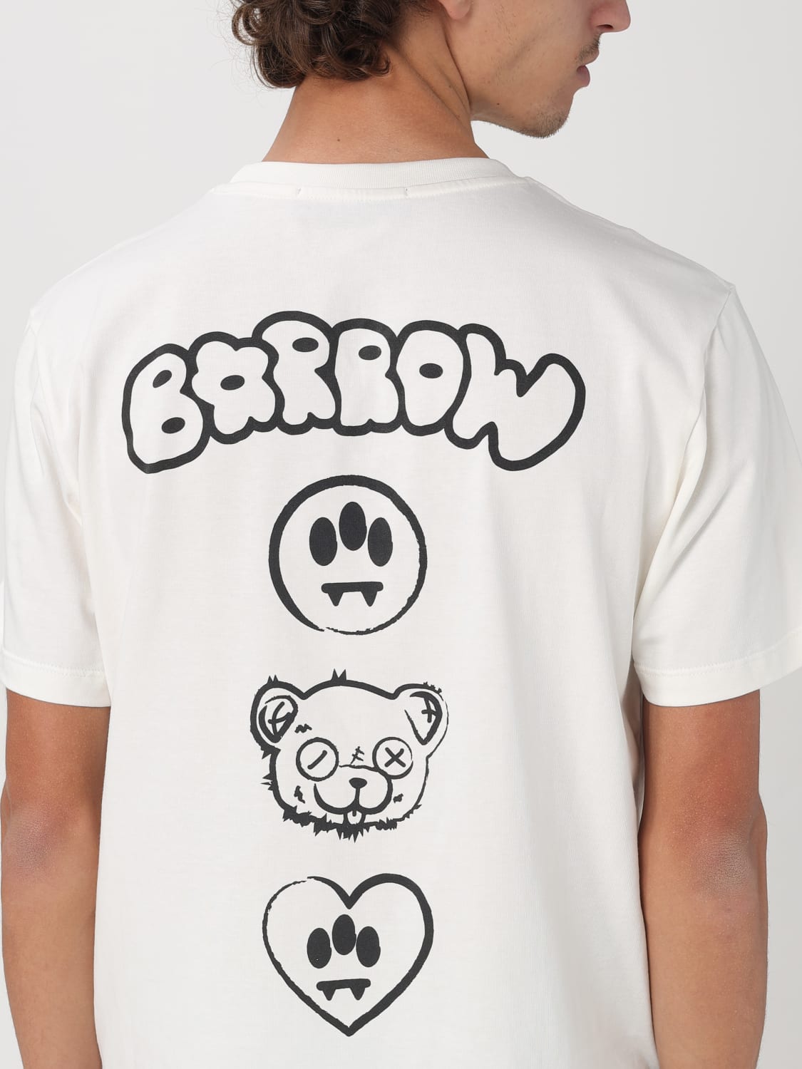 Tシャツ・カットソー BARROW Men T-shirt White S5BWUATH159 002 BARROW: T-shirt men - White | Barrow t-shirt S5BWUATH159