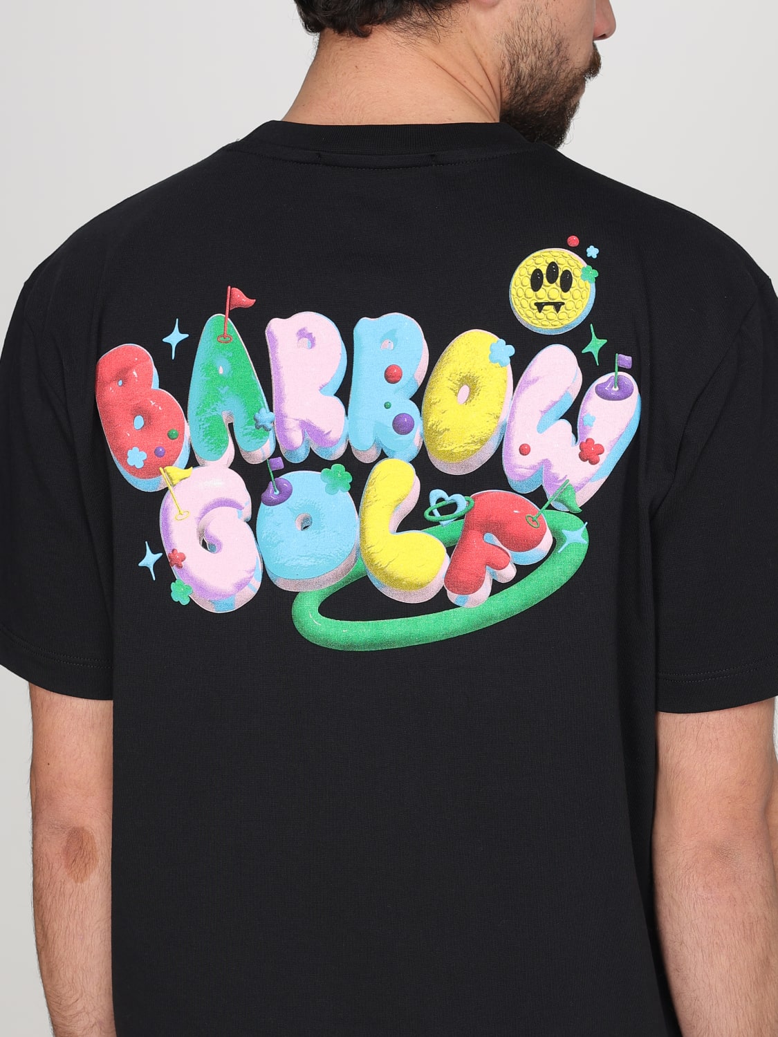 Tシャツ・カットソー BARROW Men T-shirt White S5BWUATH149 002 BARROW T-shirt Uomo S5BWUATH149 002 Bianco