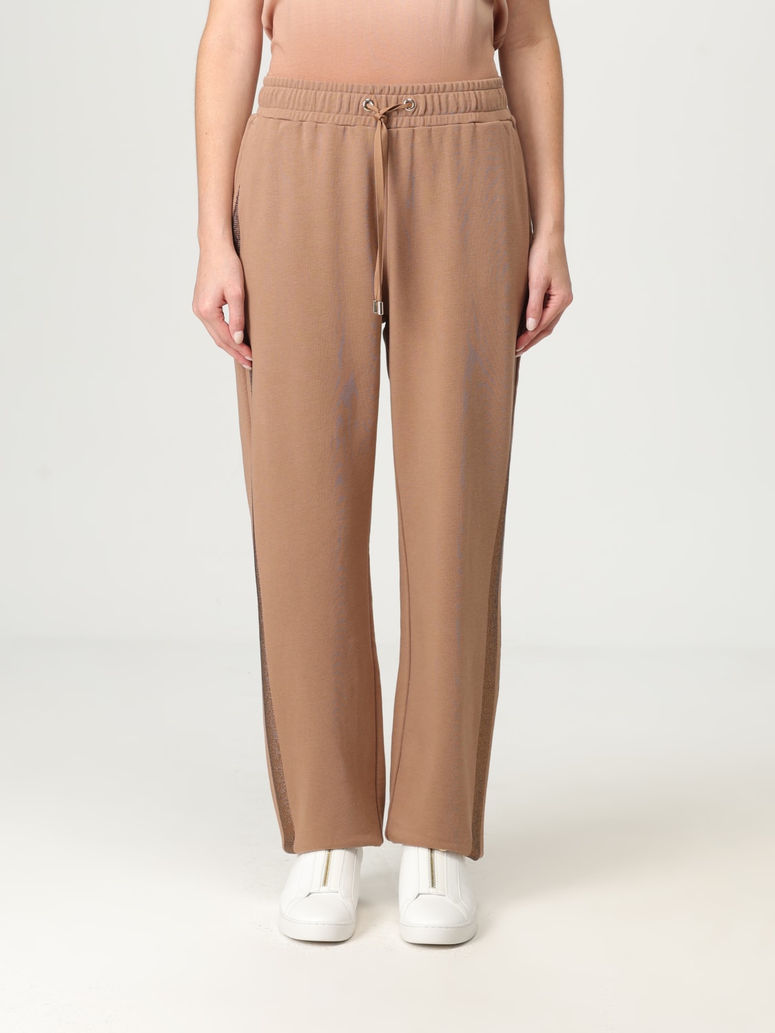 パンツ LIU JO Women Straight Pants TA5051FS000 X0675 Brown LIU JO: Pants woman - Brown | Liu Jo pants TA5051FS000