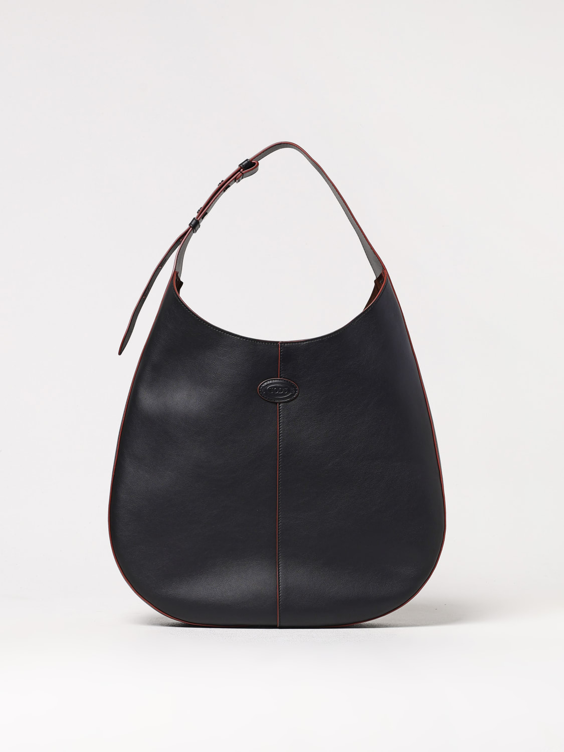 TOD'S BORSA A SPALLA: Borsa a spalla Tod's in pelle , Nero - Img 1