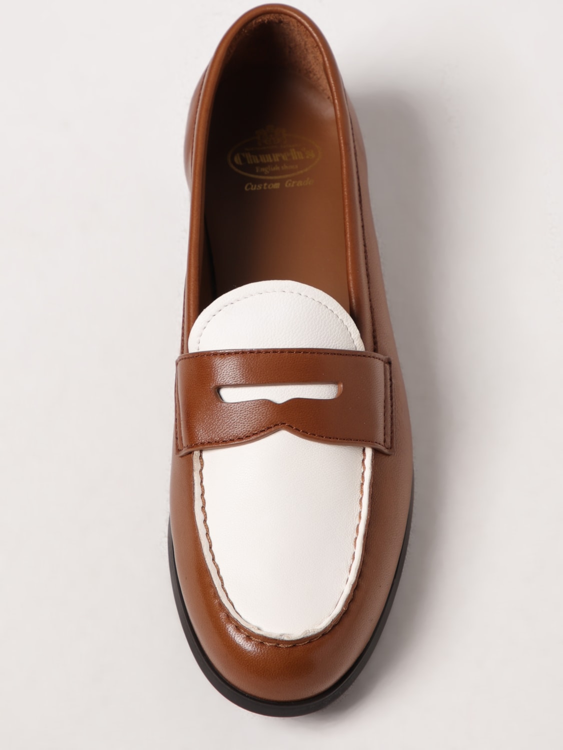 CHURCH'S MOKASSINS: Mokassins damen Church's, Beige - Img 4