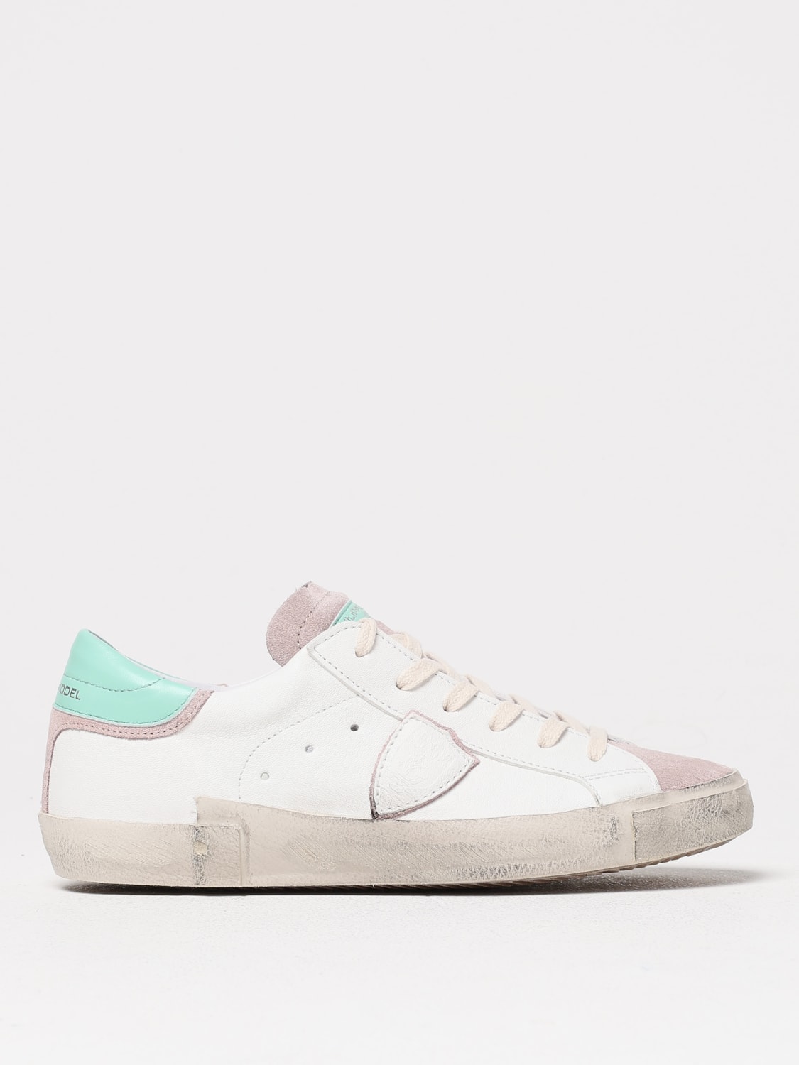 PHILIPPE MODEL SNEAKERS: Sneakers men Philippe Model, White - Img 1