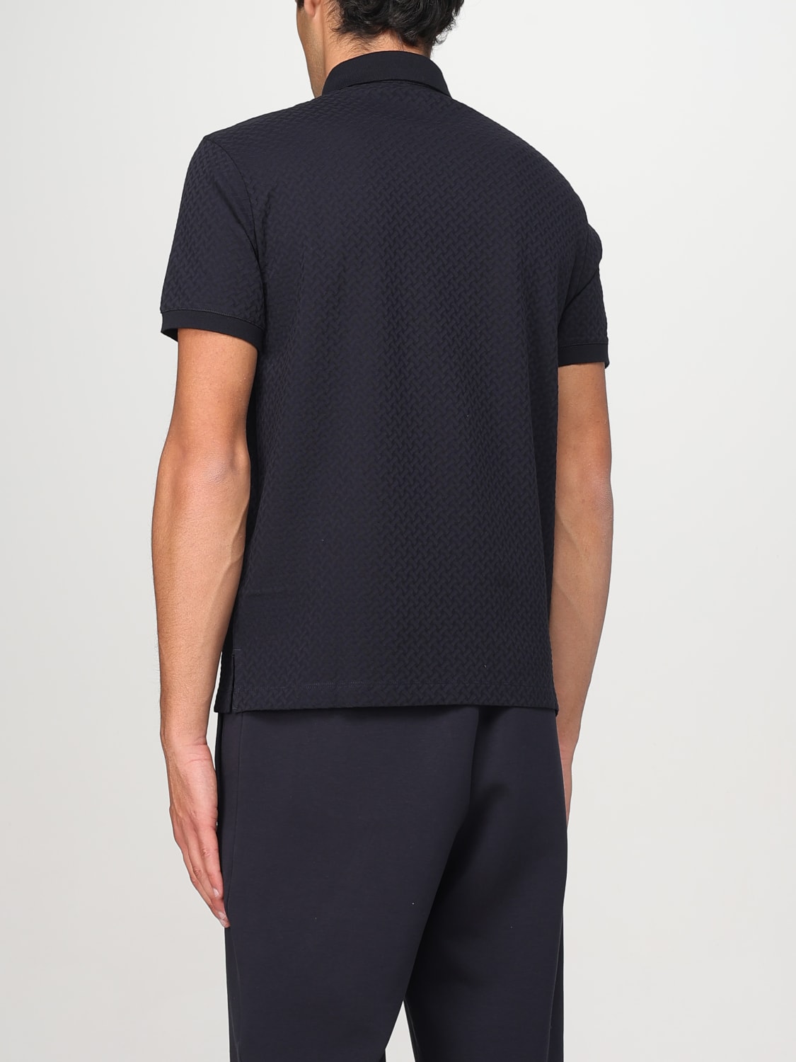 EMPORIO ARMANI POLO: Polo herren Emporio Armani, Blau - Img 2