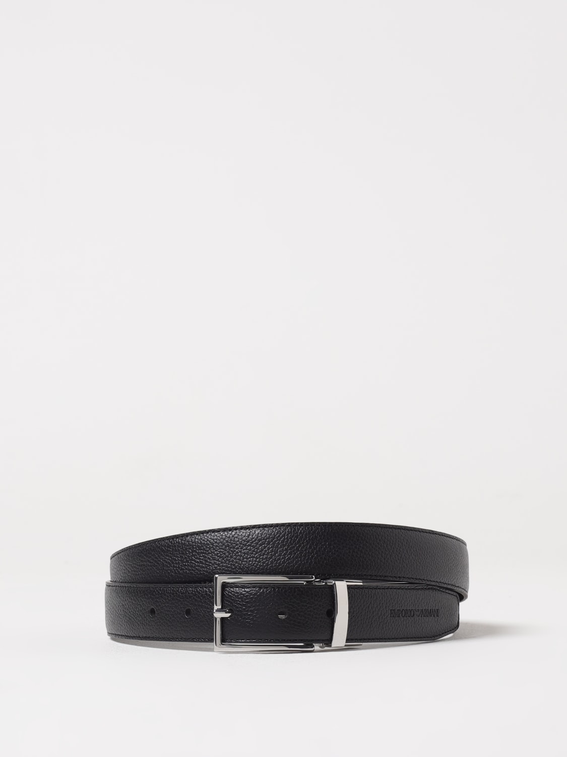 EMPORIO ARMANI BELT: Belt men Emporio Armani, Black - Img 1