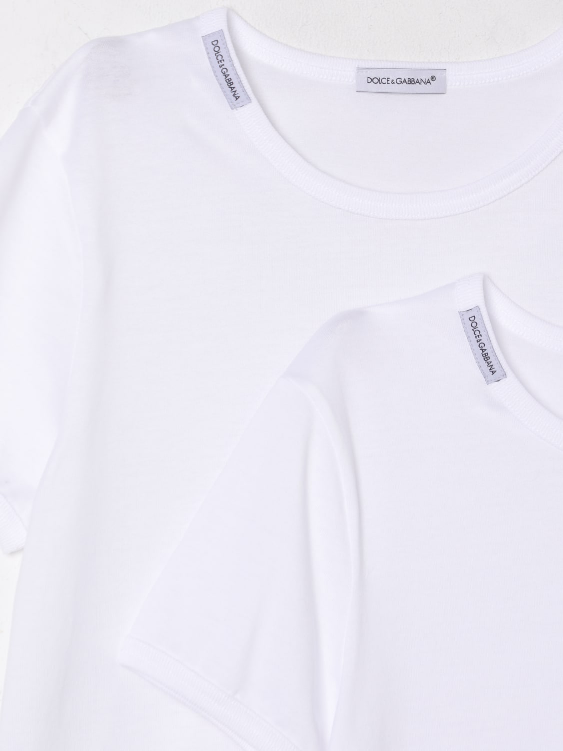 DOLCE & GABBANA T-SHIRT: T-shirt kids Dolce & Gabbana, White - Img 3