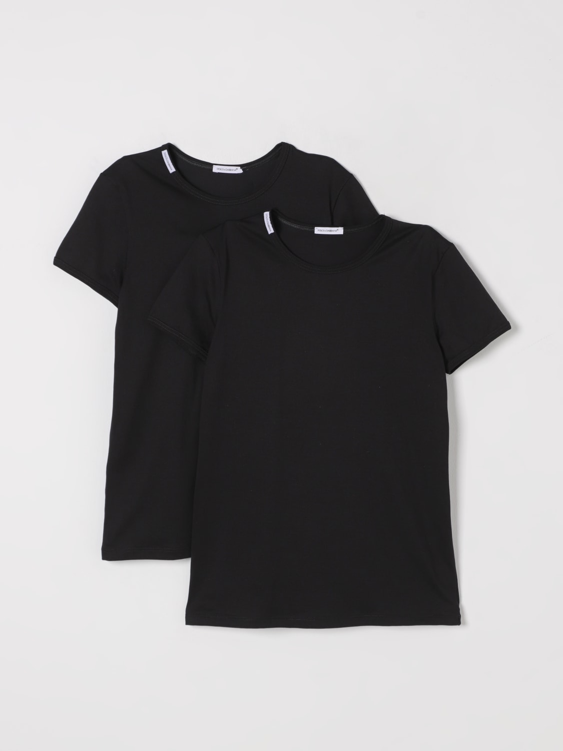 DOLCE & GABBANA T-SHIRT: T-shirt kids Dolce & Gabbana, Black - Img 1