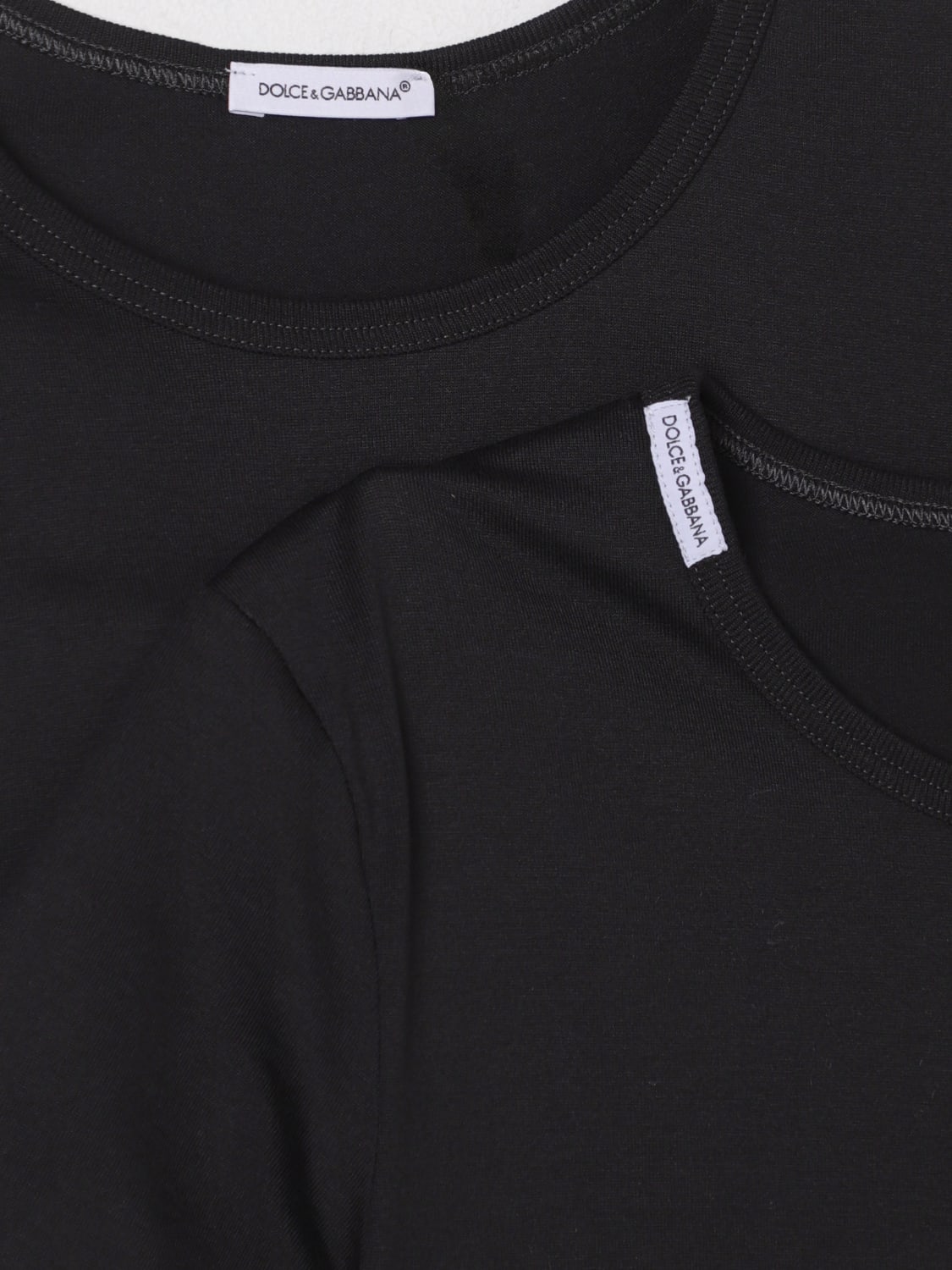 DOLCE & GABBANA T-SHIRT: T-shirt kids Dolce & Gabbana, Black - Img 3