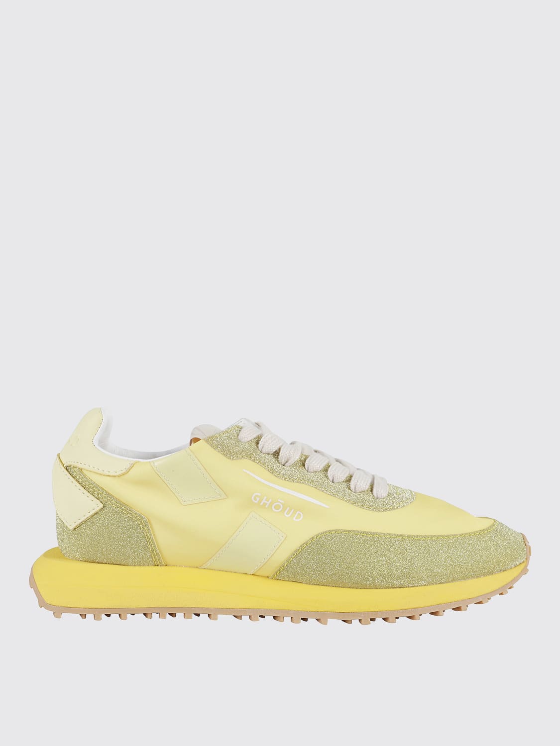 GHOUD 运动鞋: 运动鞋 女士 Ghoud, 柠檬黄 - Img 1