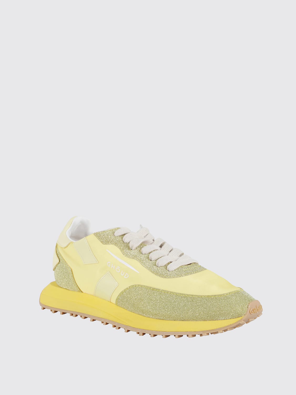 GHOUD 运动鞋: 运动鞋 女士 Ghoud, 柠檬黄 - Img 2