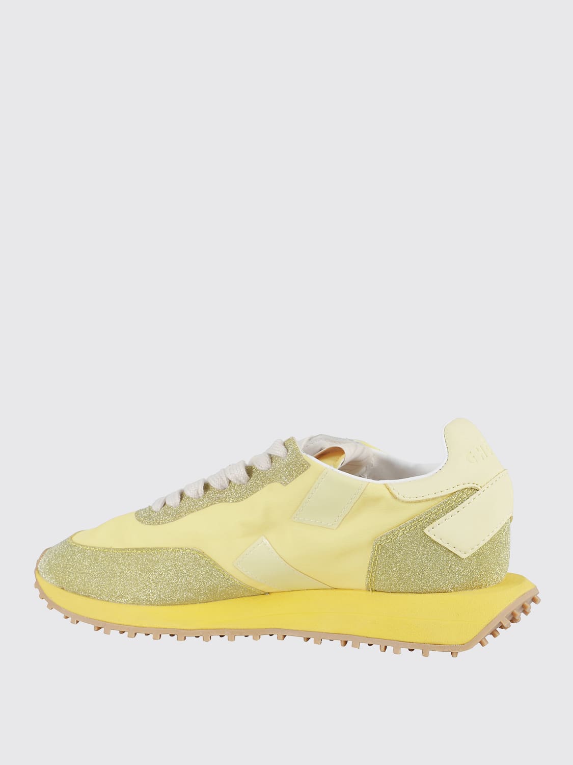 GHOUD 运动鞋: 运动鞋 女士 Ghoud, 柠檬黄 - Img 3