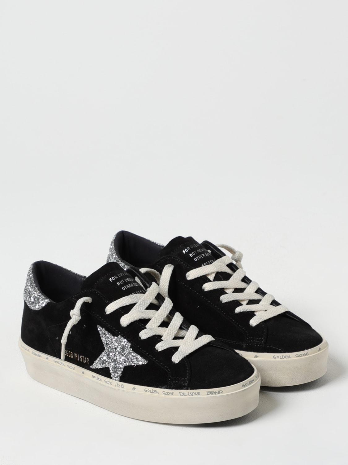 GOLDEN GOOSE SNEAKERS: Sneakers woman Golden Goose, Black - Img 2