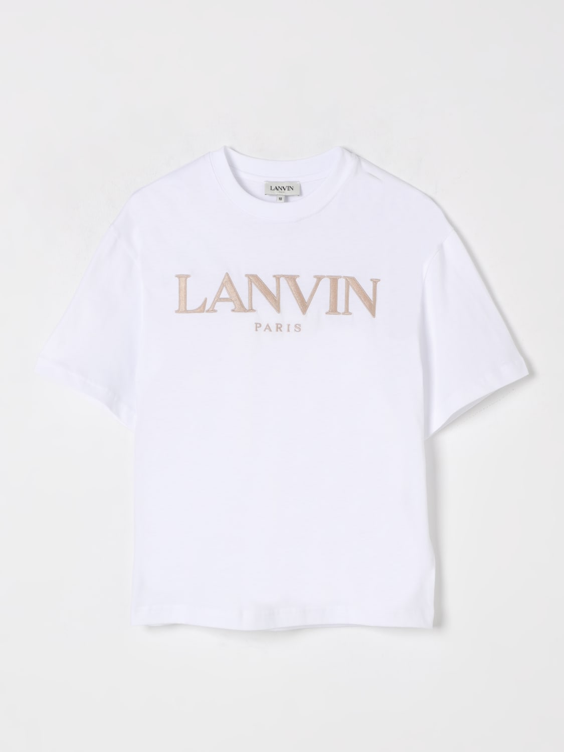 LANVIN CAMISETA: Camisetas niños Lanvin, Blanco - Img 1