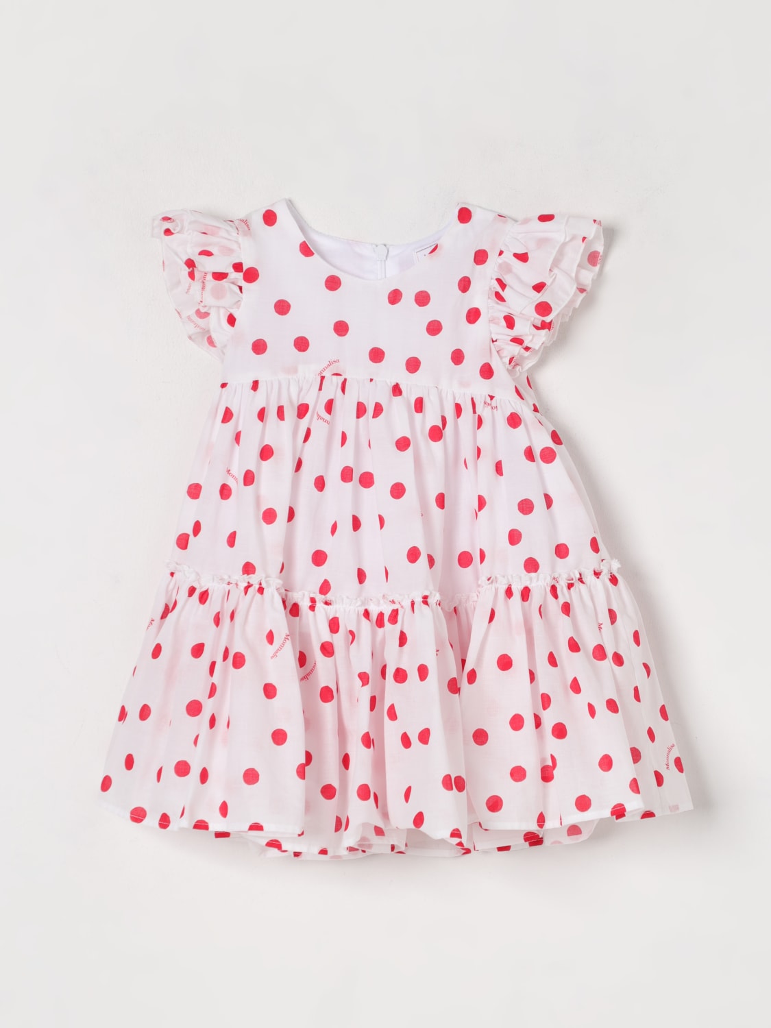 MONNALISA ROMPER: Romper kids Monnalisa, White - Img 1