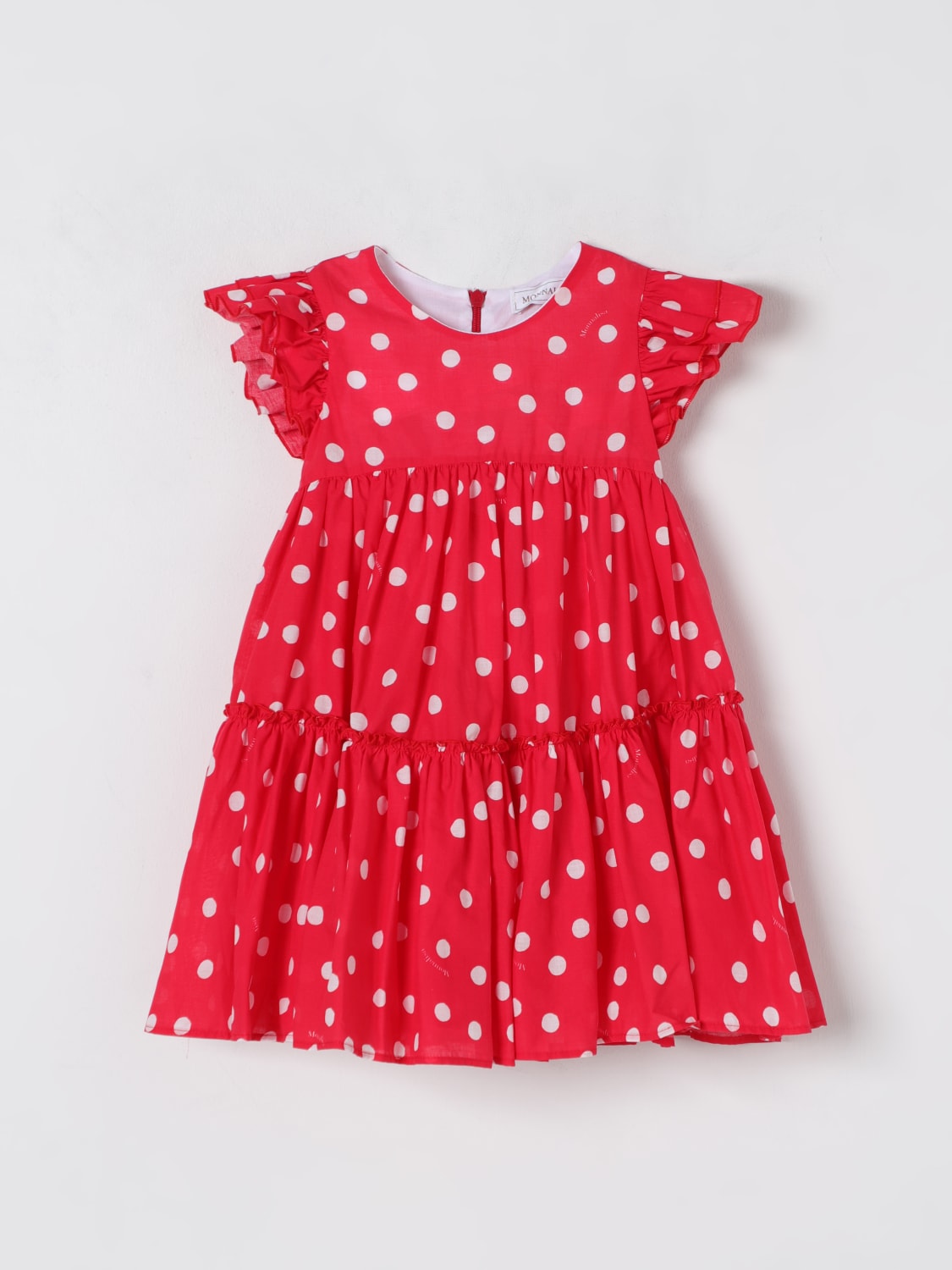 MONNALISA ROMPER: Romper kids Monnalisa, Red - Img 1