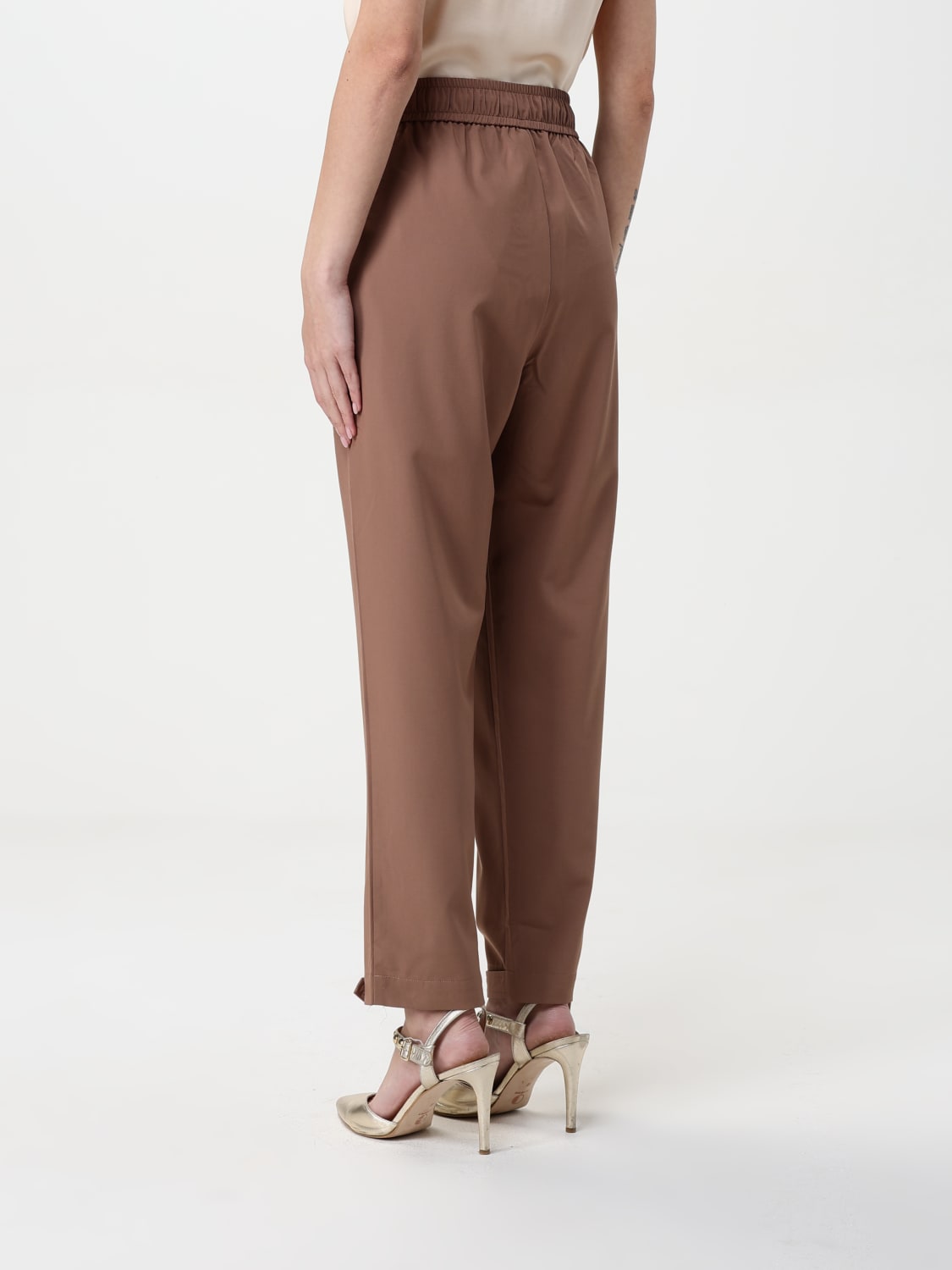 パンツ LIU JO Woman Pants Brown TA5144TS922 X0675 LIU JO: Pants woman - Brown | Liu Jo pants TA5144TS922
